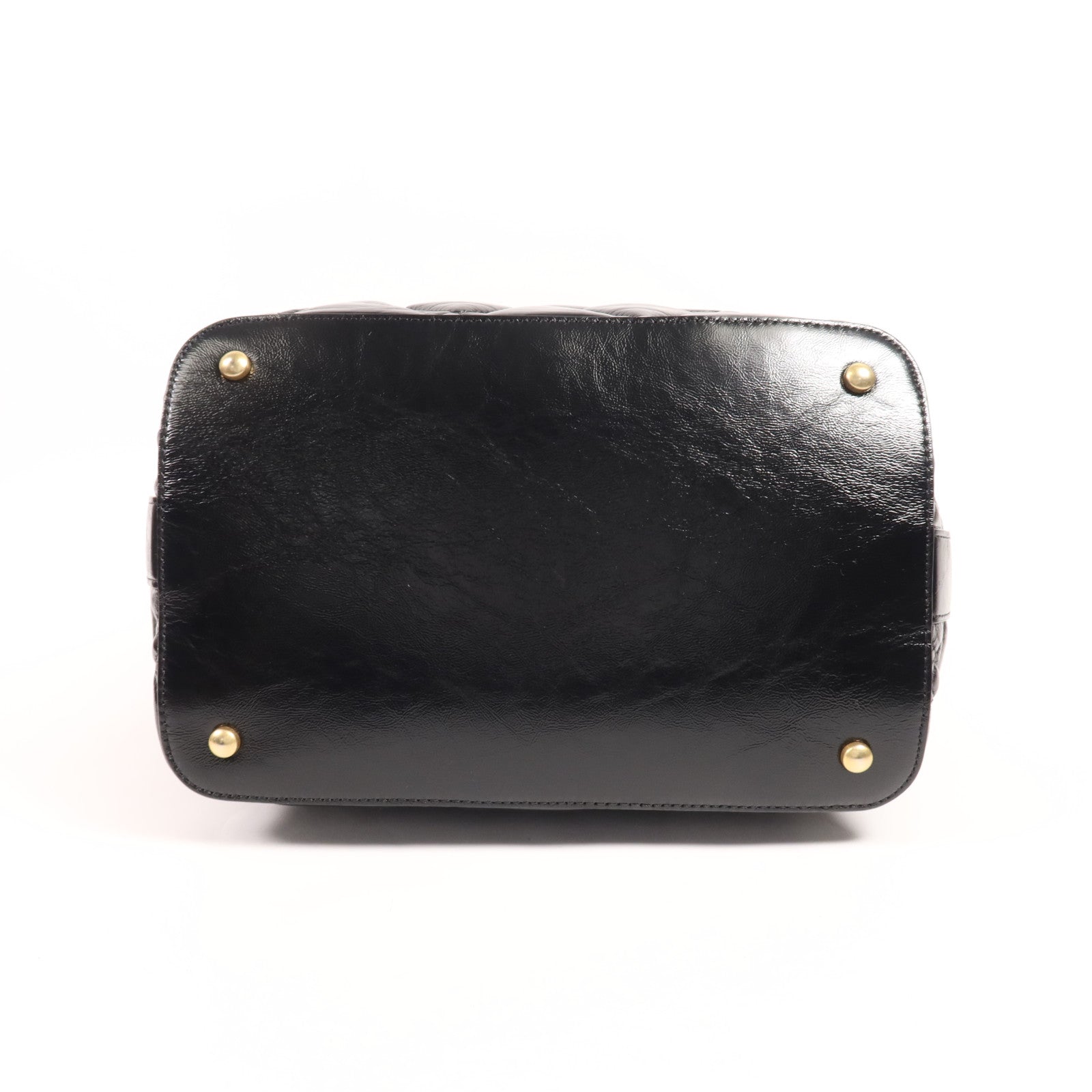 CHANEL 【激減優惠】牛皮皮革Shoulder Bag金扣手挽肩背兩用袋