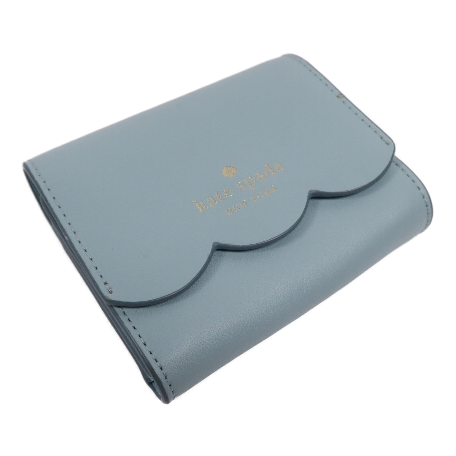 Kate Spade 羊皮皮革Wallet銀扣錢包