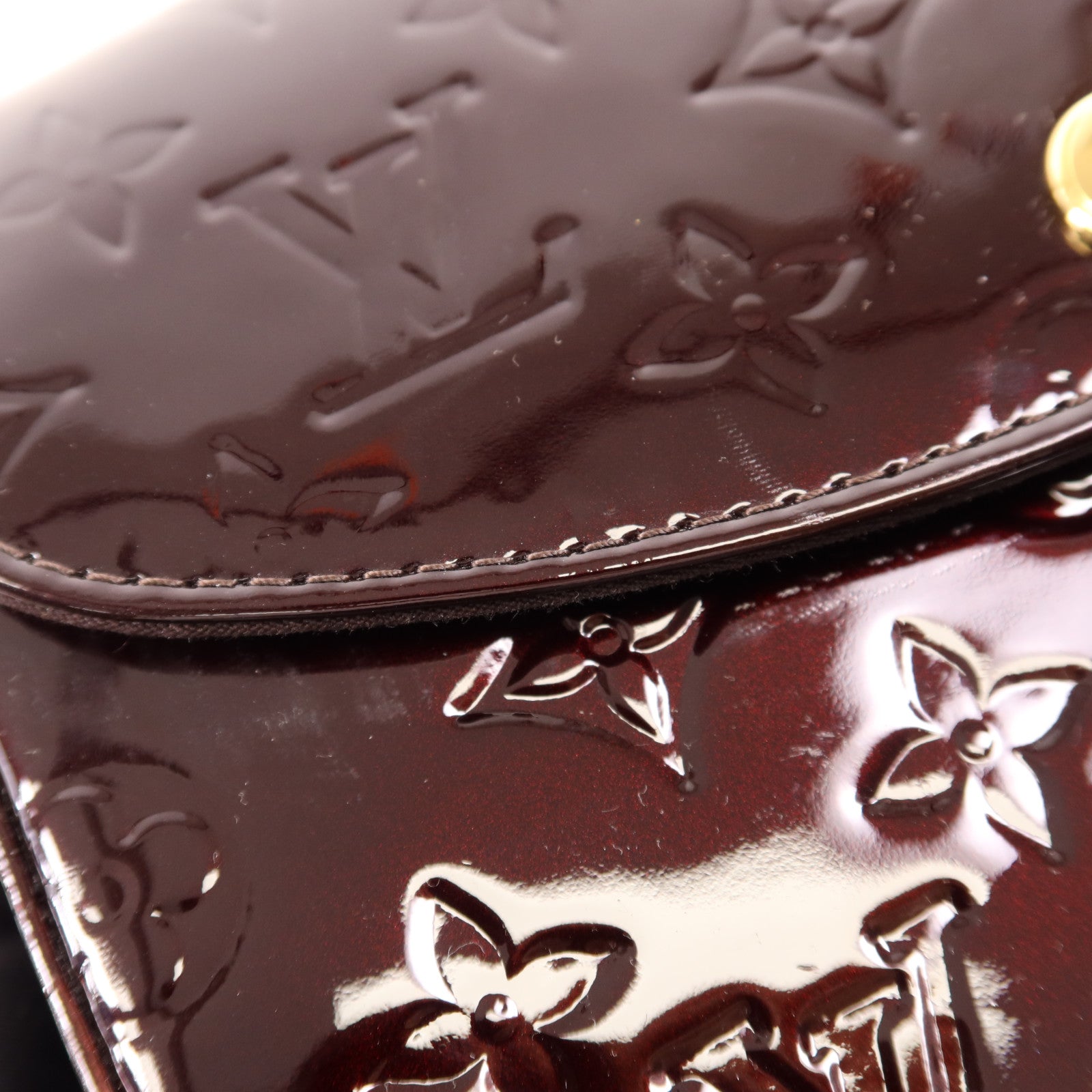 LOUIS VUITTON Vernis Rodeo Drive金扣肩背袋