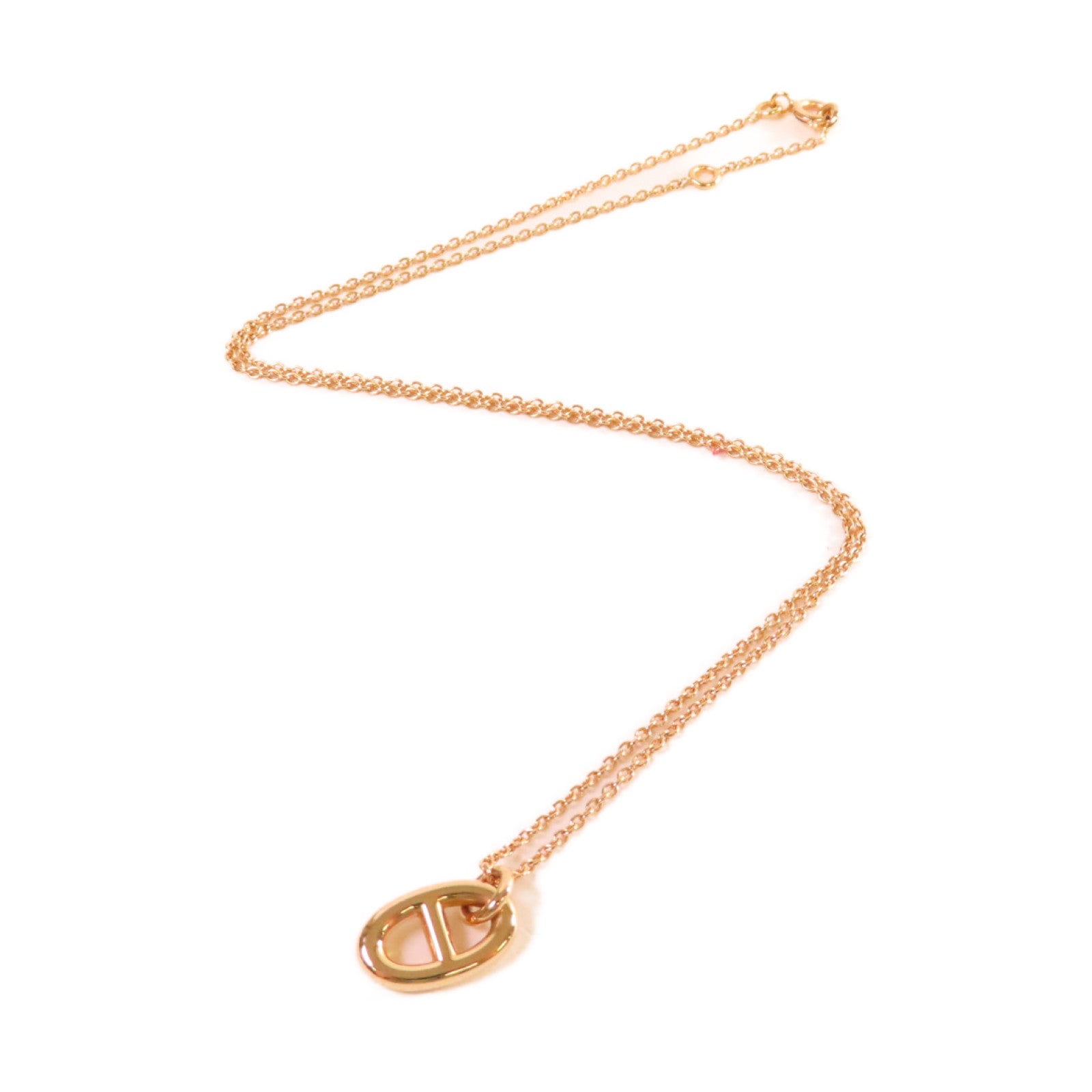 HERMES 18K玫瑰金Farandole Pendant Necklace項鏈