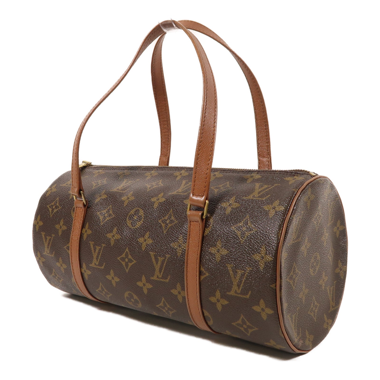 LOUIS VUITTON Monogram Papillon 30金扣手挽袋