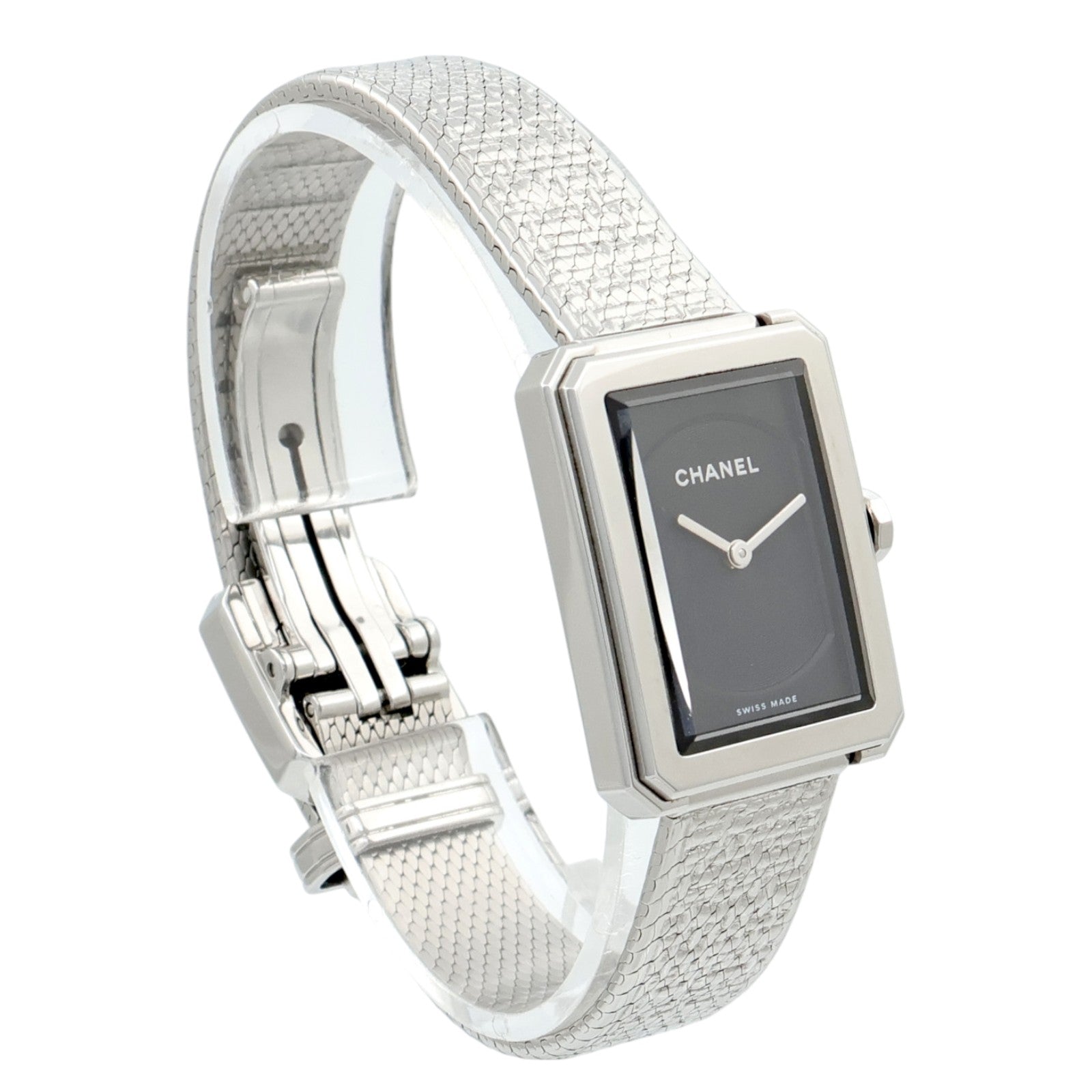 CHANEL Tweed Boy-Friend H4876