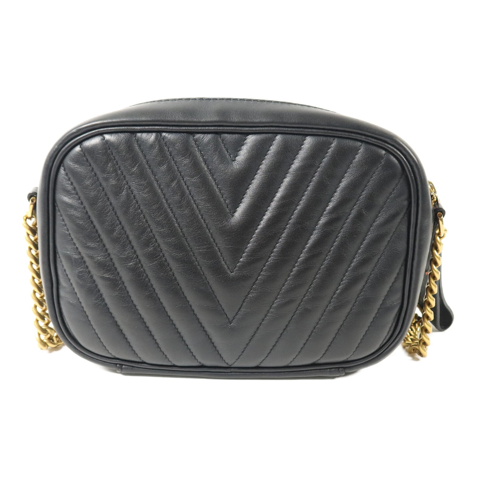 LOUIS VUITTON 牛皮皮革New Wave Camera Bag鏈帶肩背袋
