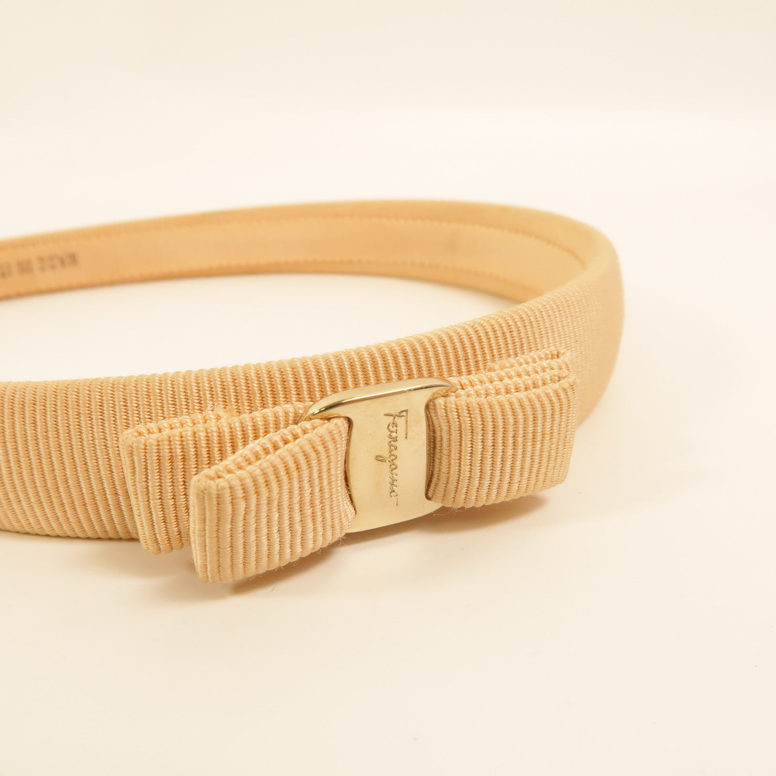 Salvatore Ferragamo 帆布Bow Headband髮箍