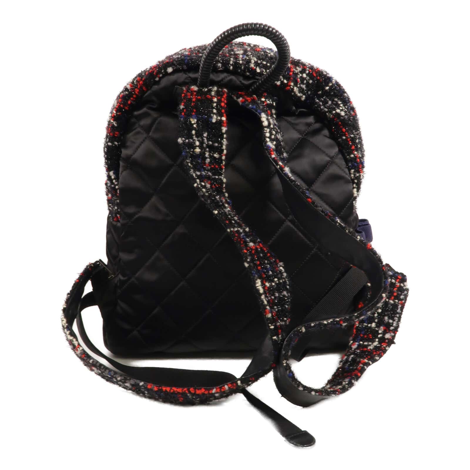 CHANEL 尼龍/Tweed Backpack背包