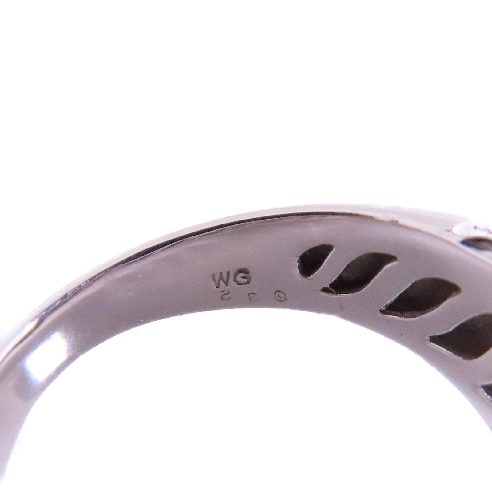 JEWELRY 【激減優惠】18K白金/鑽石Diamond Ring戒指US#6.25