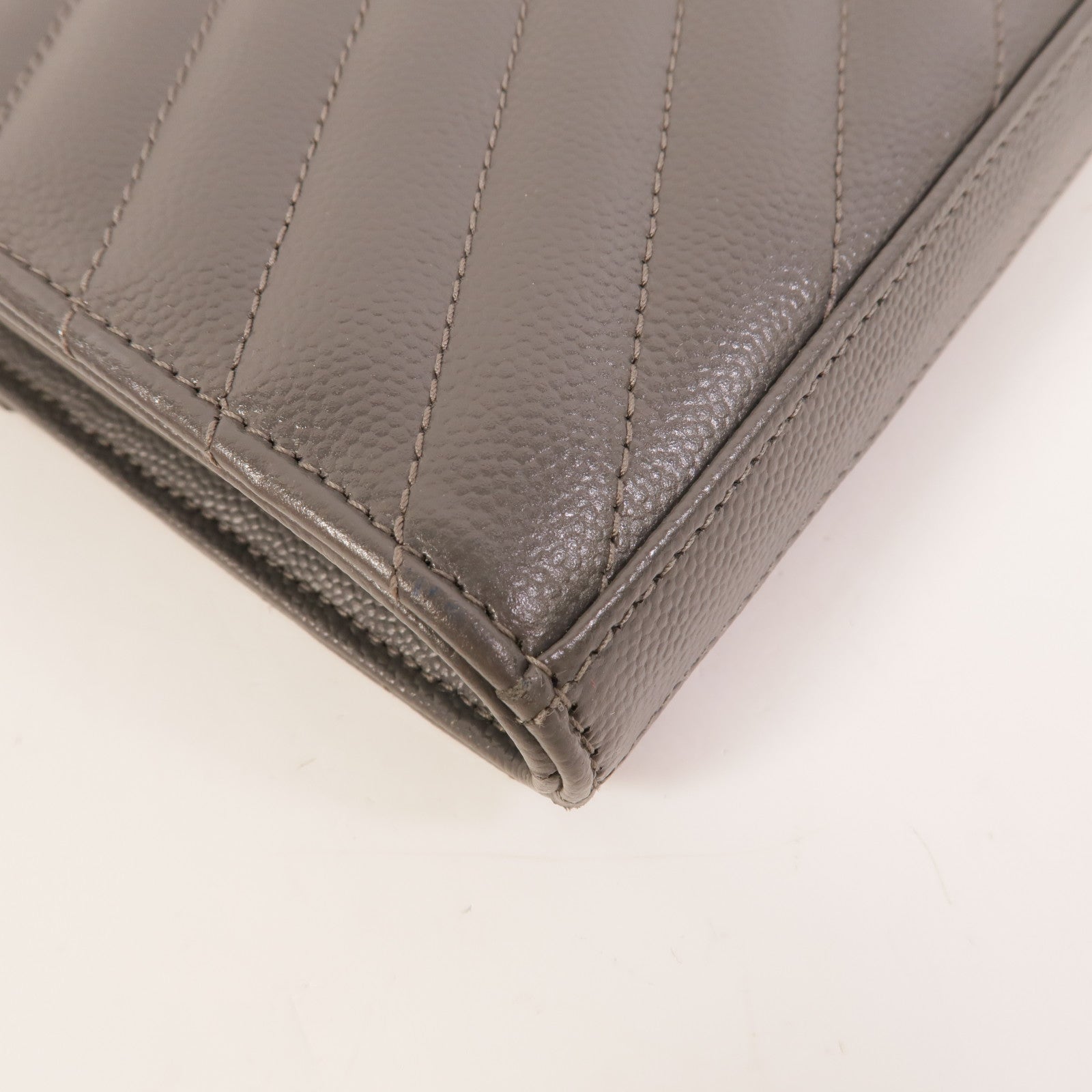 SAINT LAURENT 牛皮皮革Cassandre Envelope肩背袋