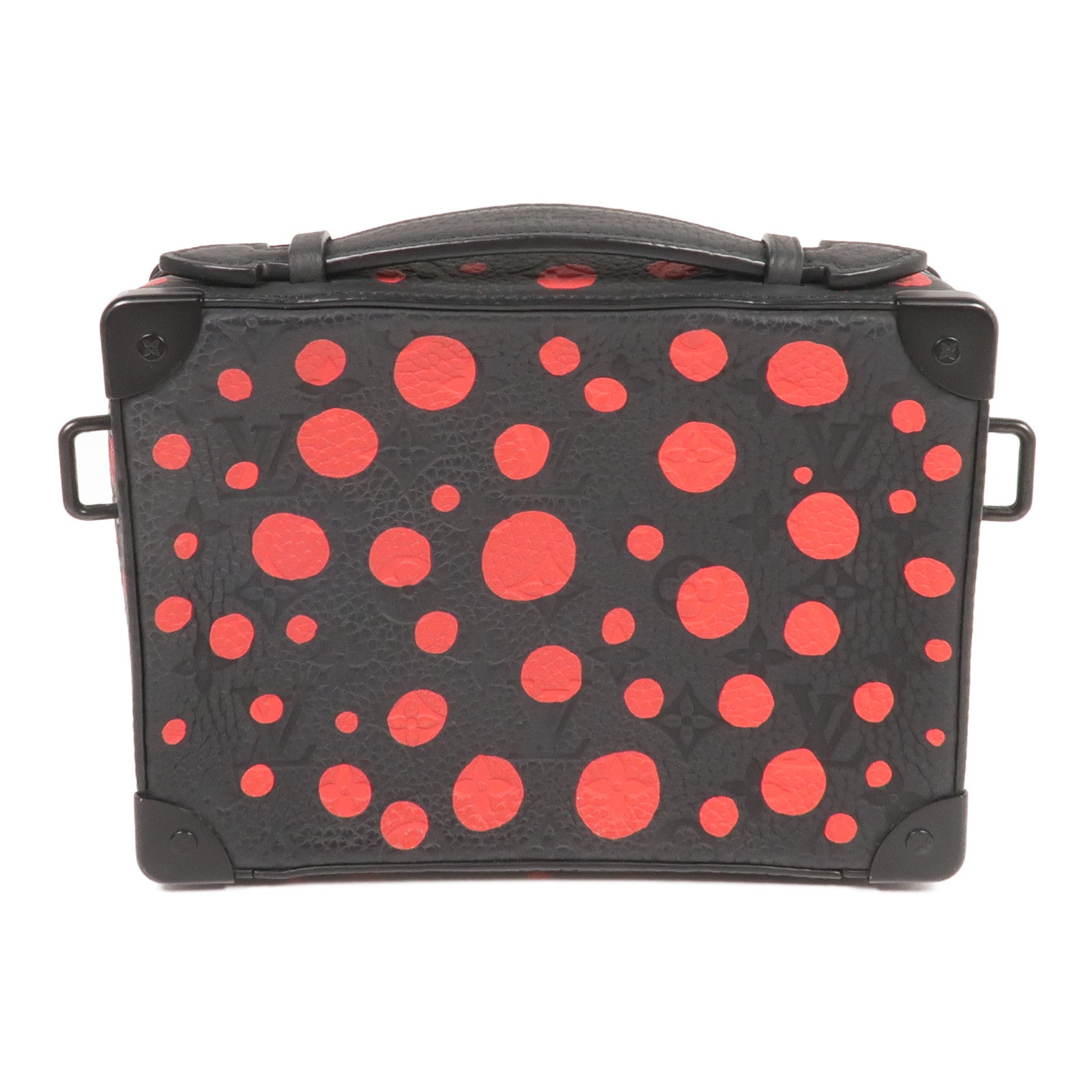 LOUIS VUITTON Monogram Taurillon LV x YK Soft Trunk手挽肩背兩用袋