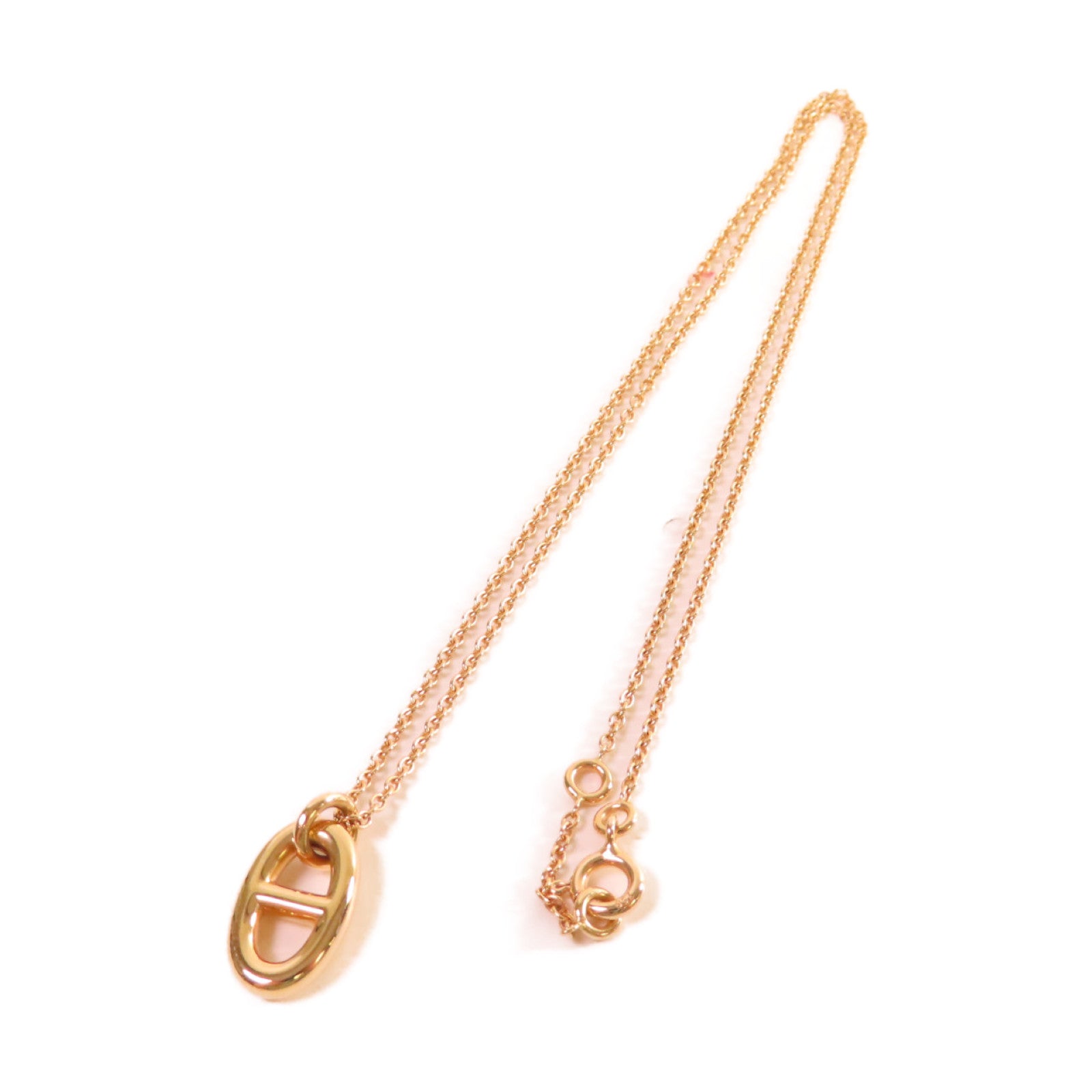 HERMES 18K玫瑰金Farandole Pendant Necklace項鏈