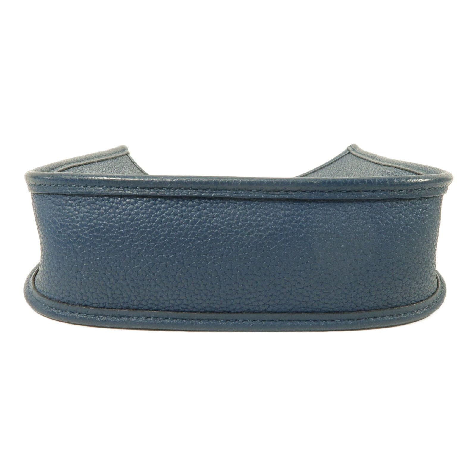 HERMES Clemence皮革Evelyne TPM肩背袋Bleu De Prusse
