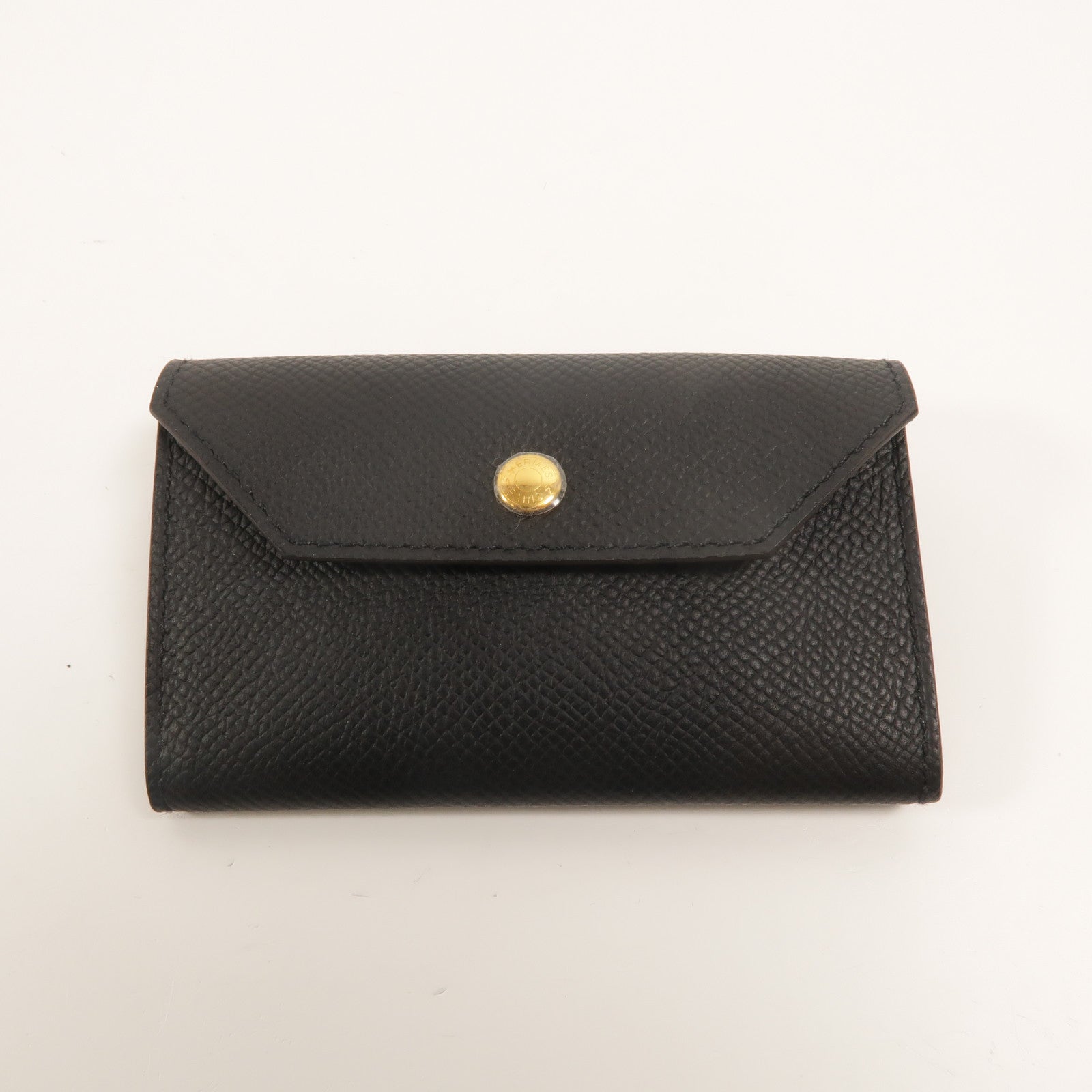 HERMES 【激減優惠】Epsom皮革Kelly Pocket 18 Belt皮帶Noir