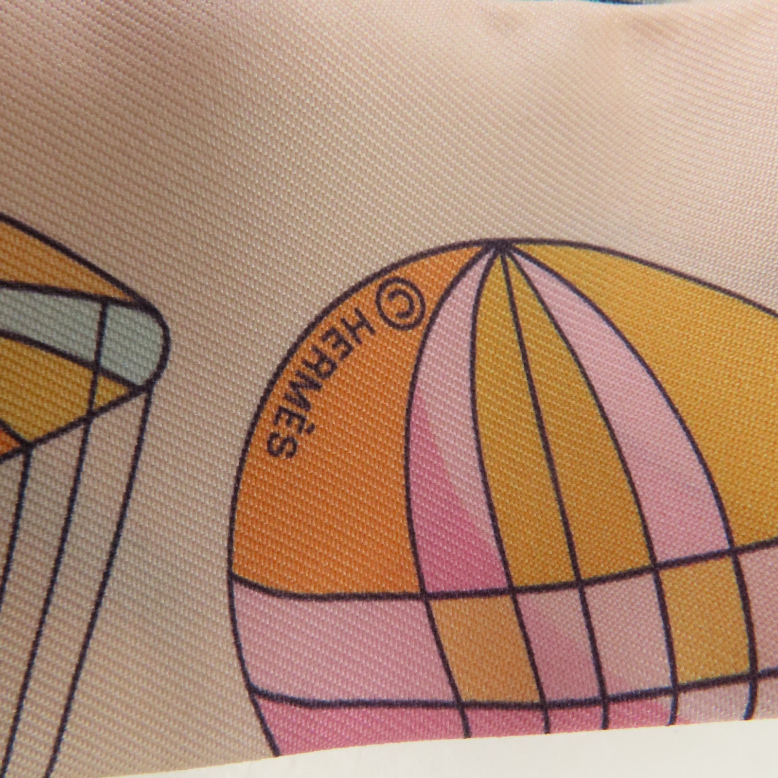 HERMES 絲質Twilly絲巾