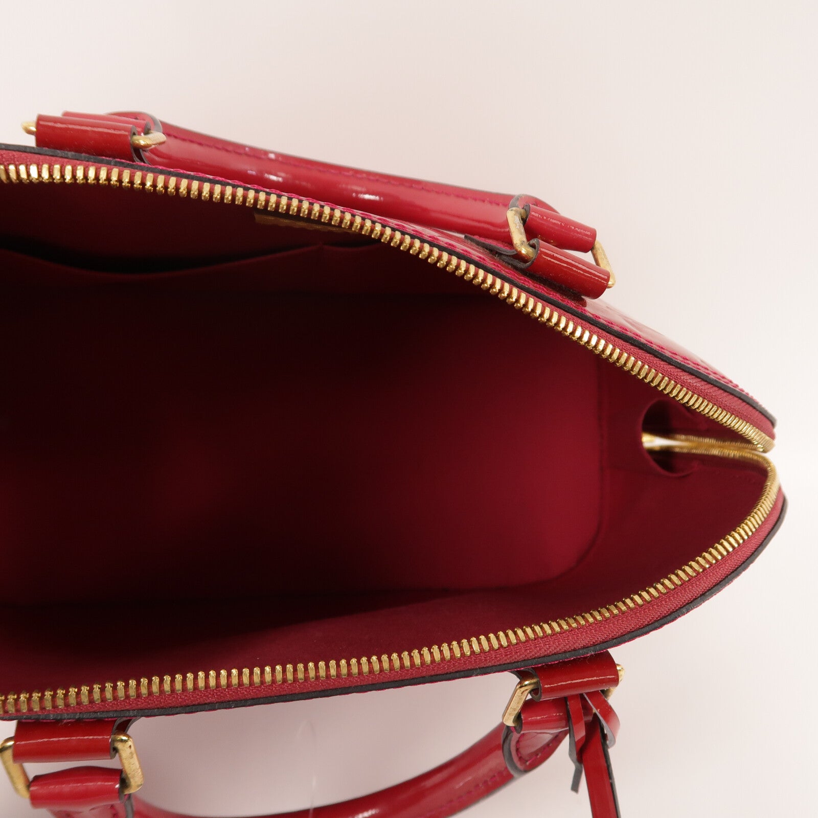 LOUIS VUITTON Monogram Vernis Alma PM手挽袋
