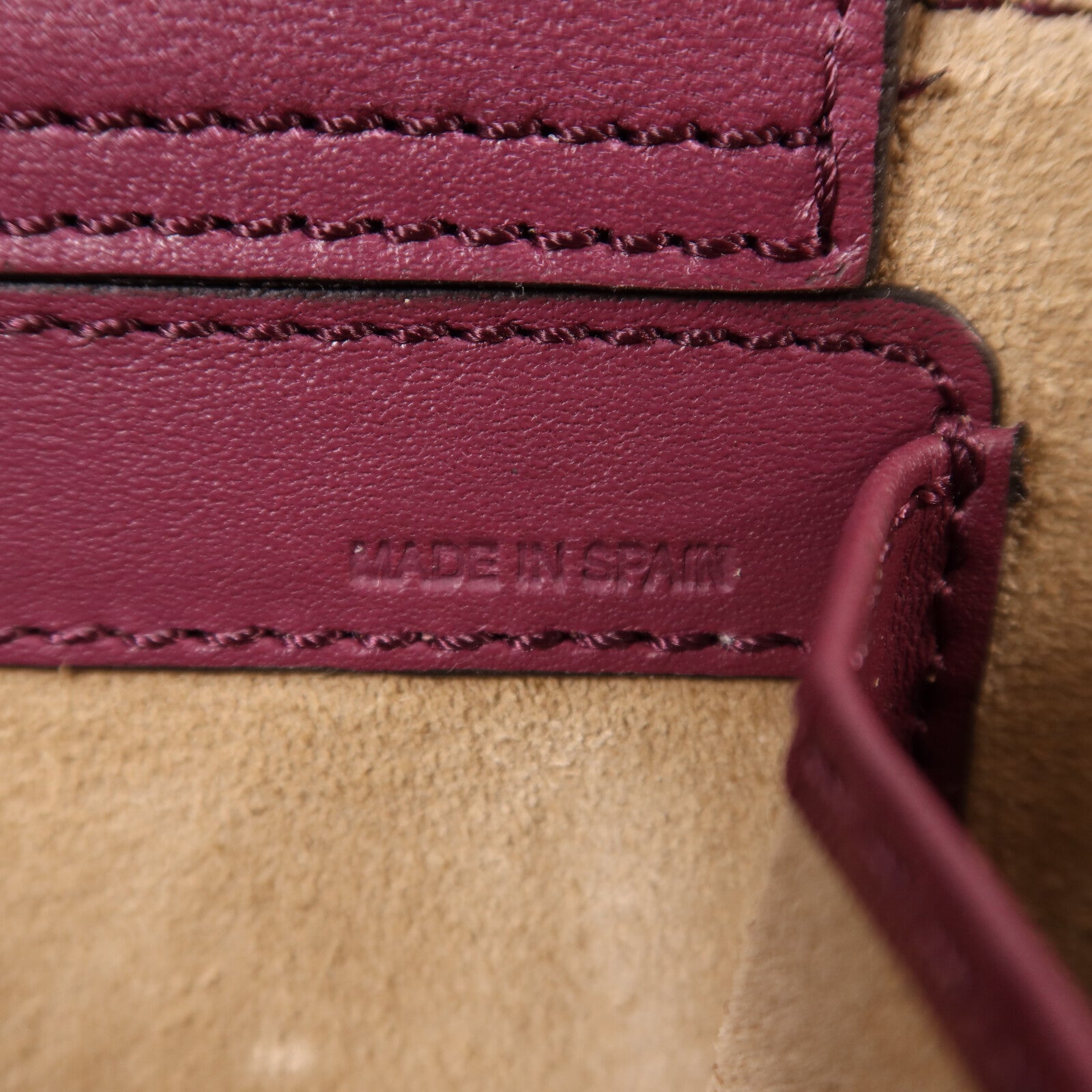 Chloe 牛皮皮革Mini C Bag金扣鏈帶手挽肩背兩用袋