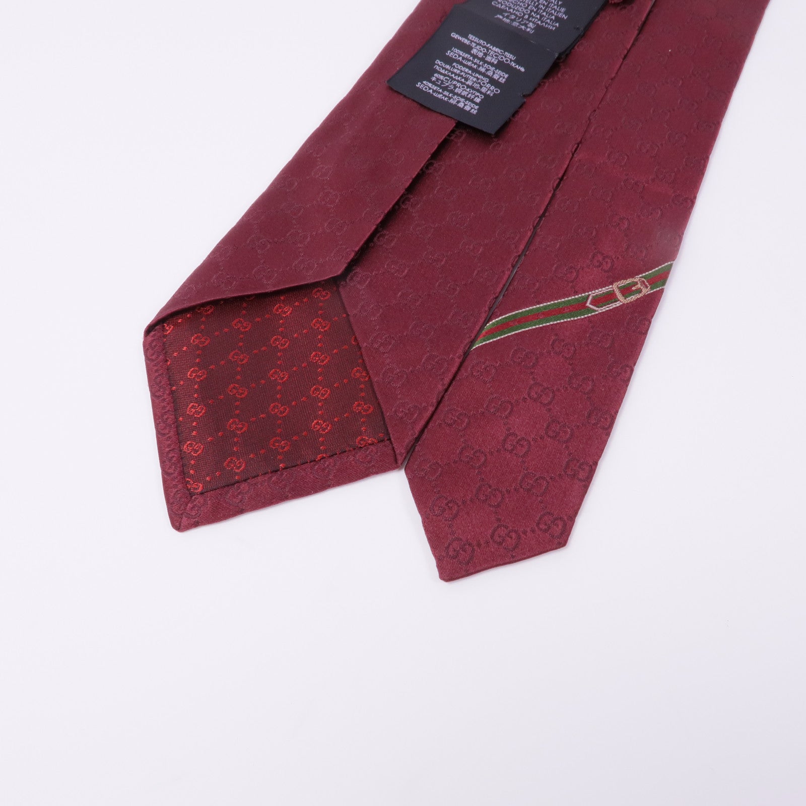 GUCCI 【激減優惠】絲質Tie領帶