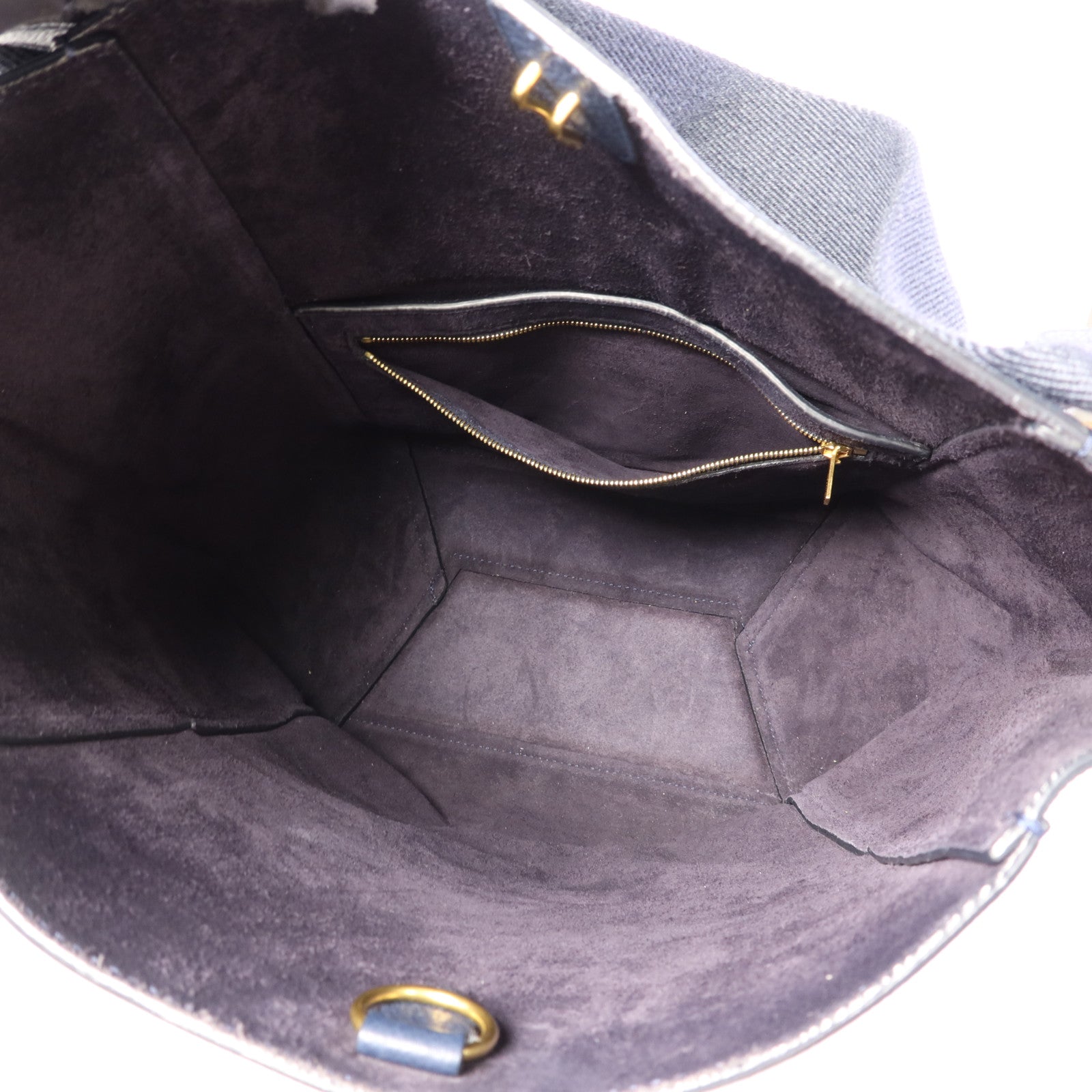 CELINE 牛皮皮革Sangle Bucket Bag Large金扣肩背袋