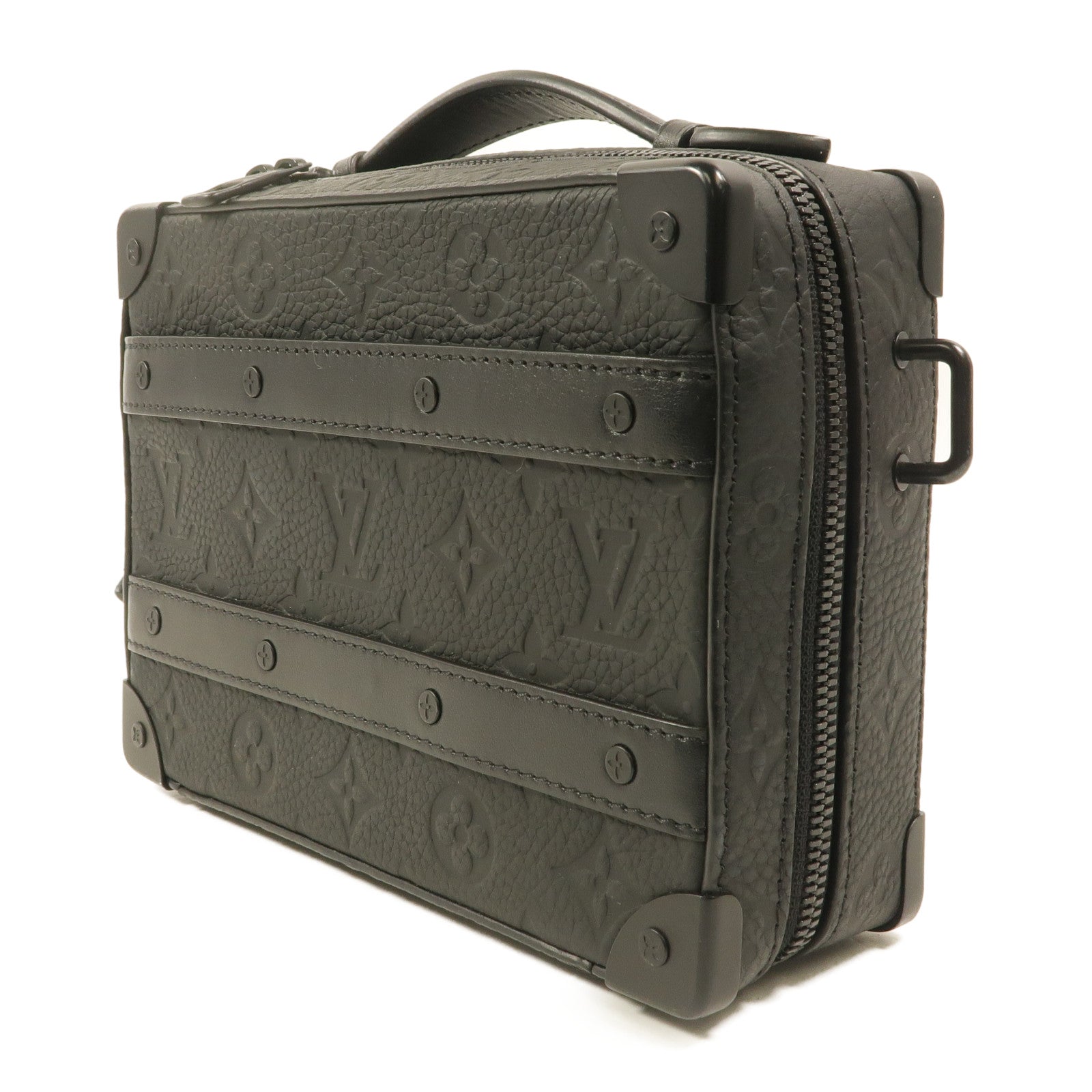 LOUIS VUITTON Monogram Taurillon Handle Soft Trunk手挽肩背兩用袋