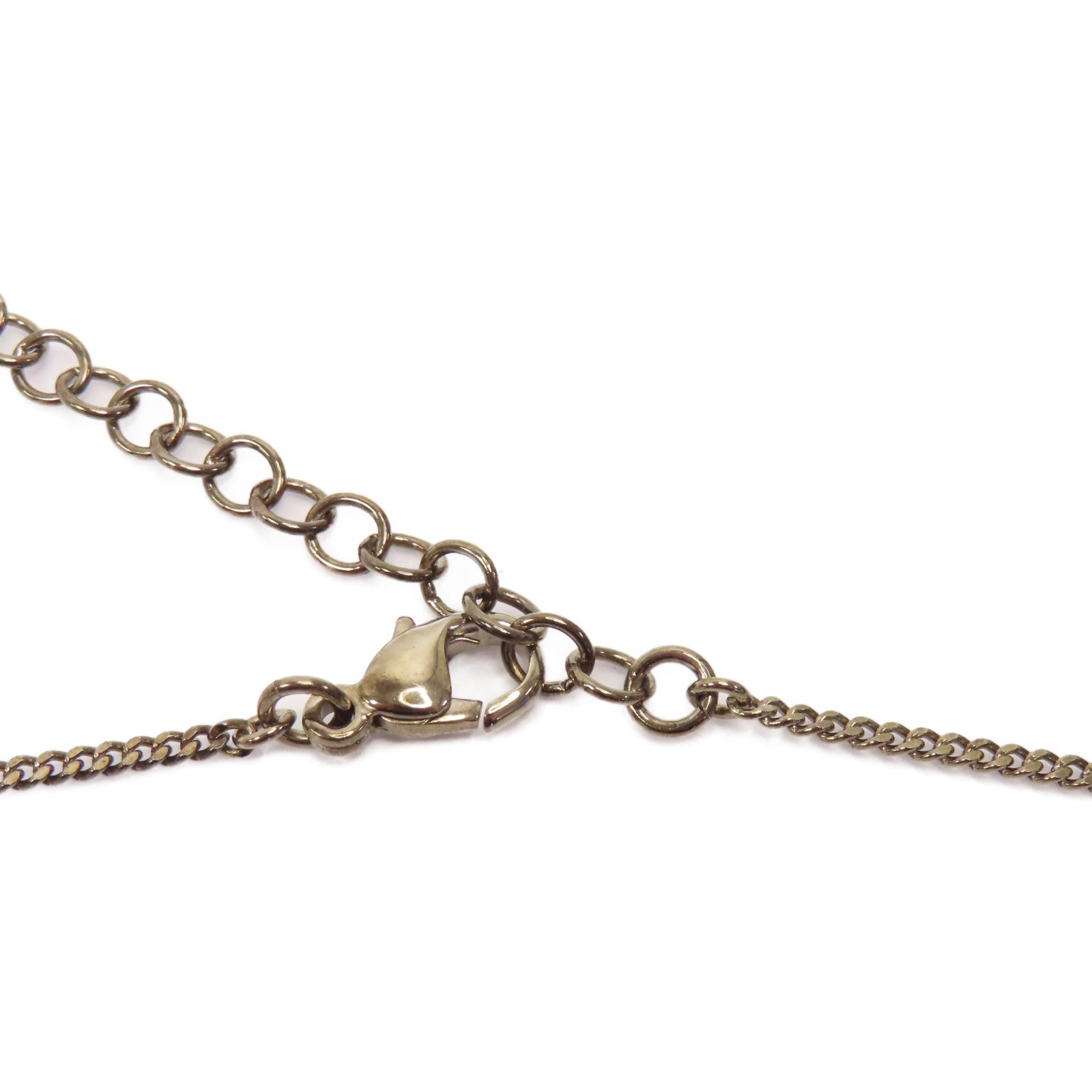 CHANEL PVC/金屬Necklace項鍊粉紅色/黑色/銀色