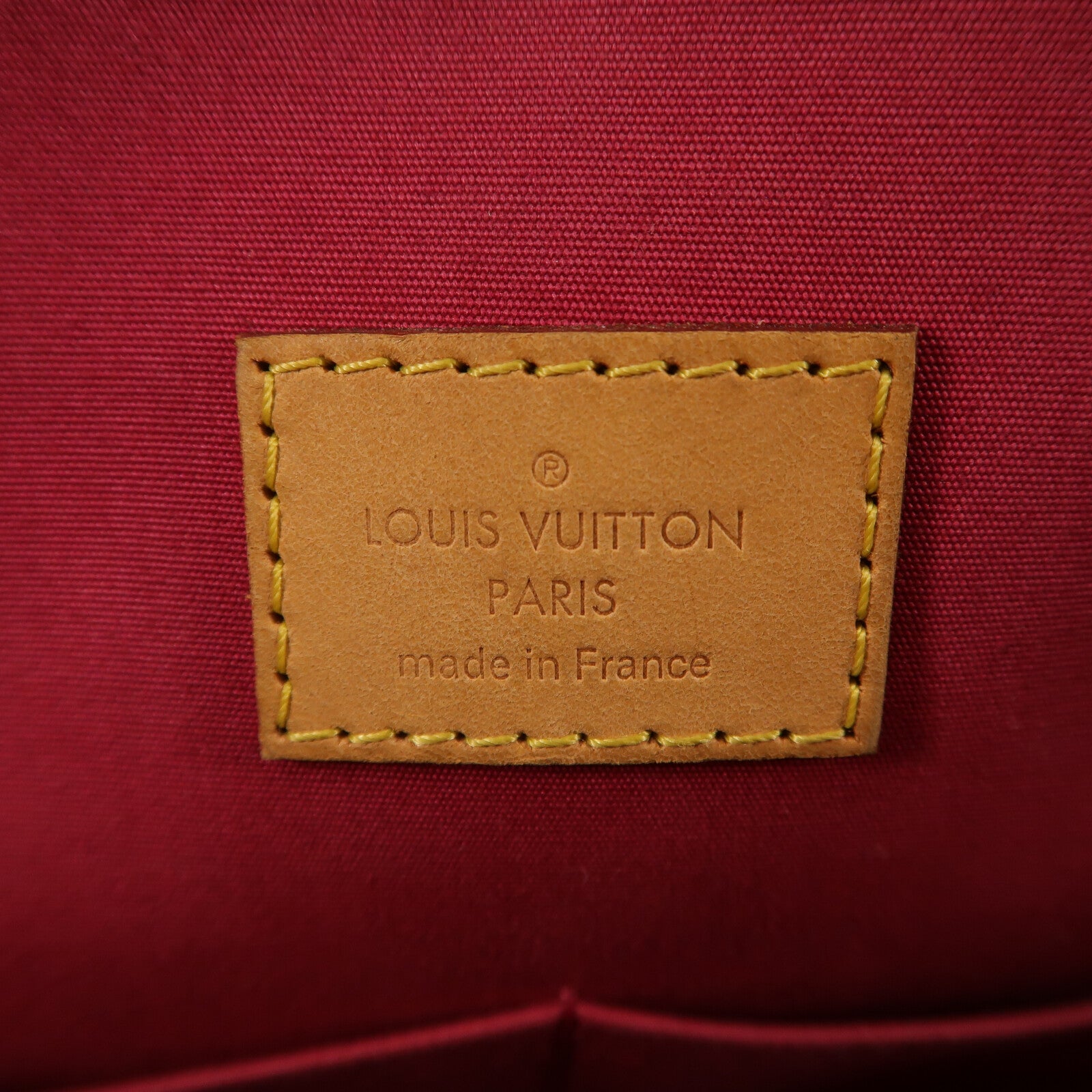 LOUIS VUITTON Monogram Vernis Alma PM手挽袋