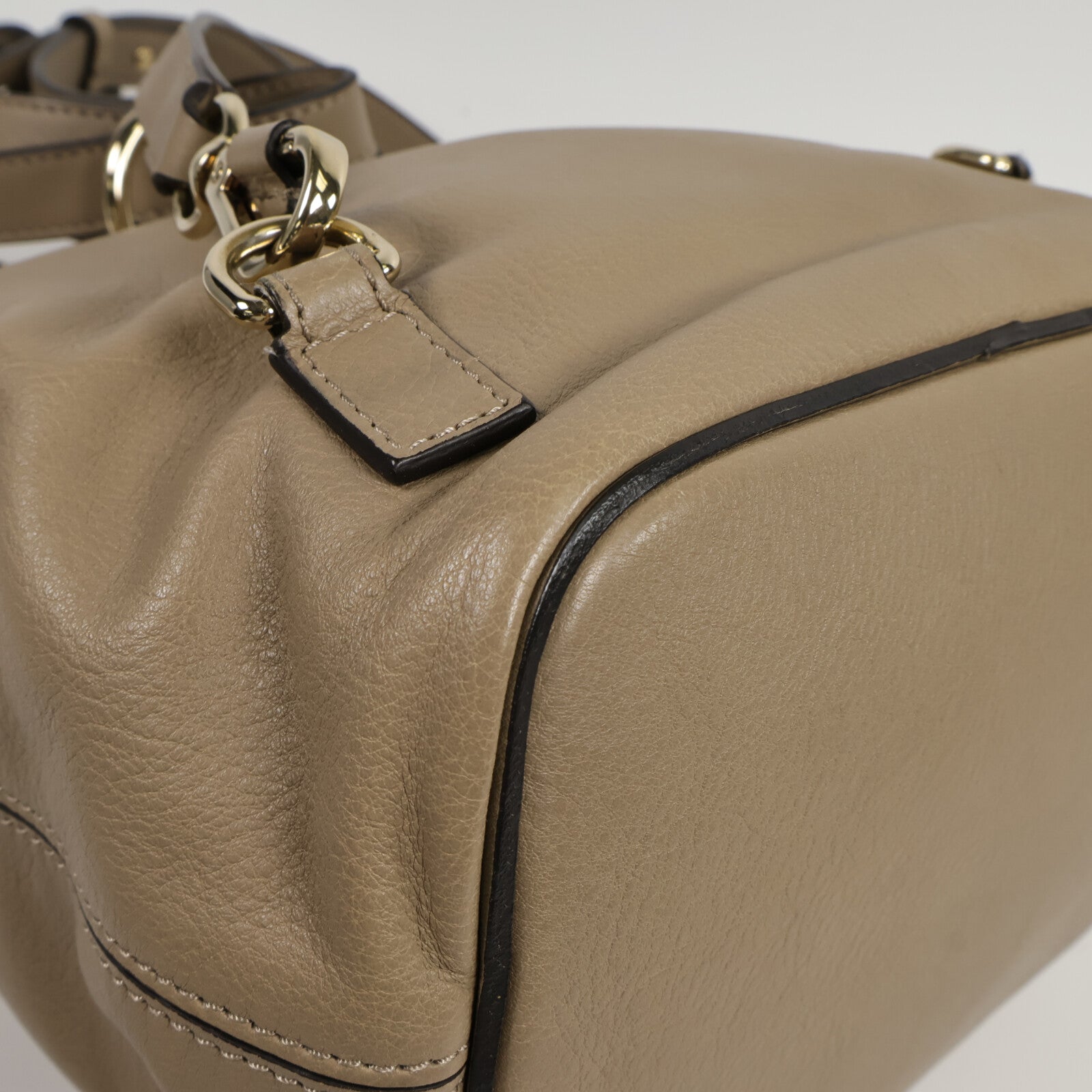 Chloe 牛皮/麂皮皮革Faye Backpack背包