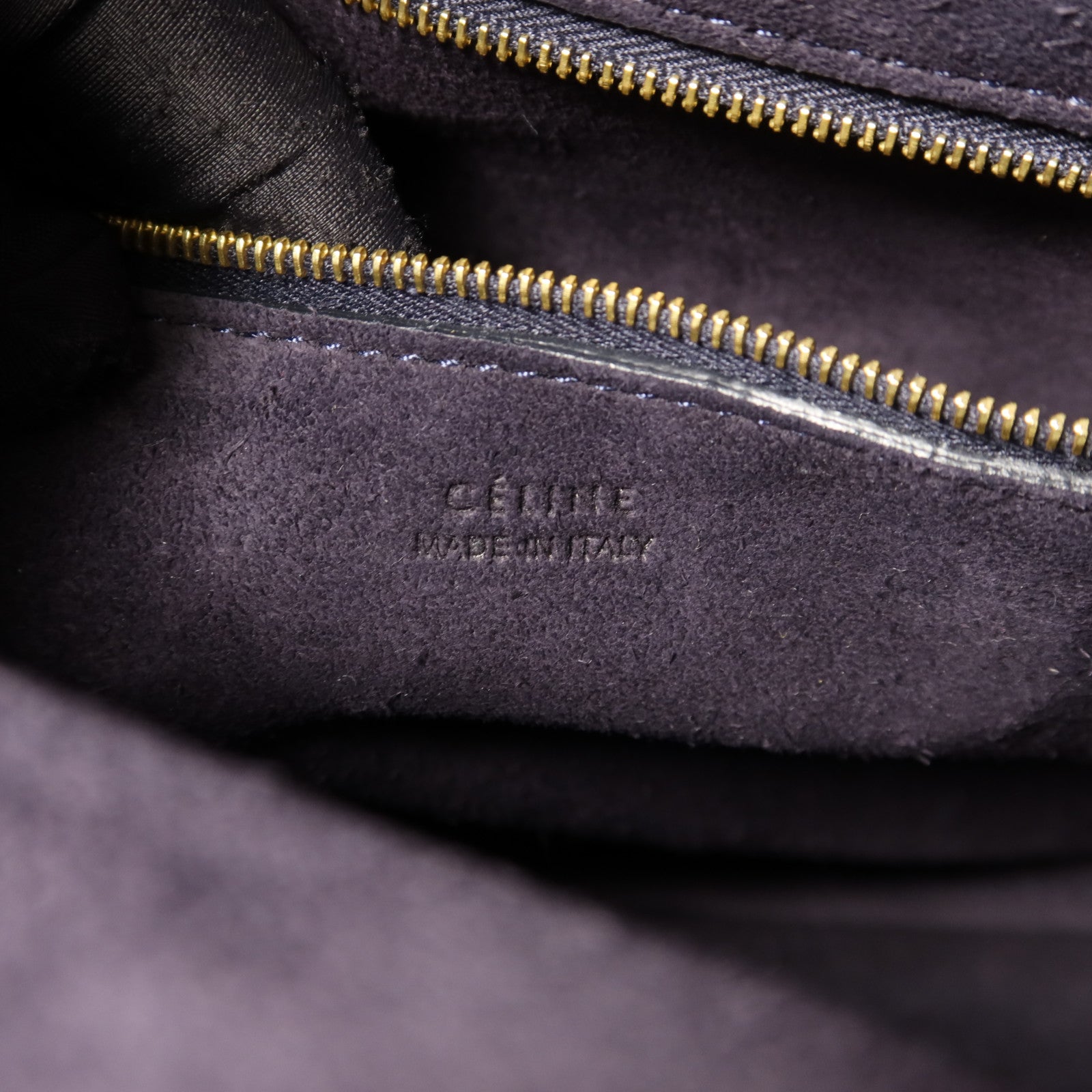 CELINE 牛皮皮革Sangle Bucket Bag Large金扣肩背袋