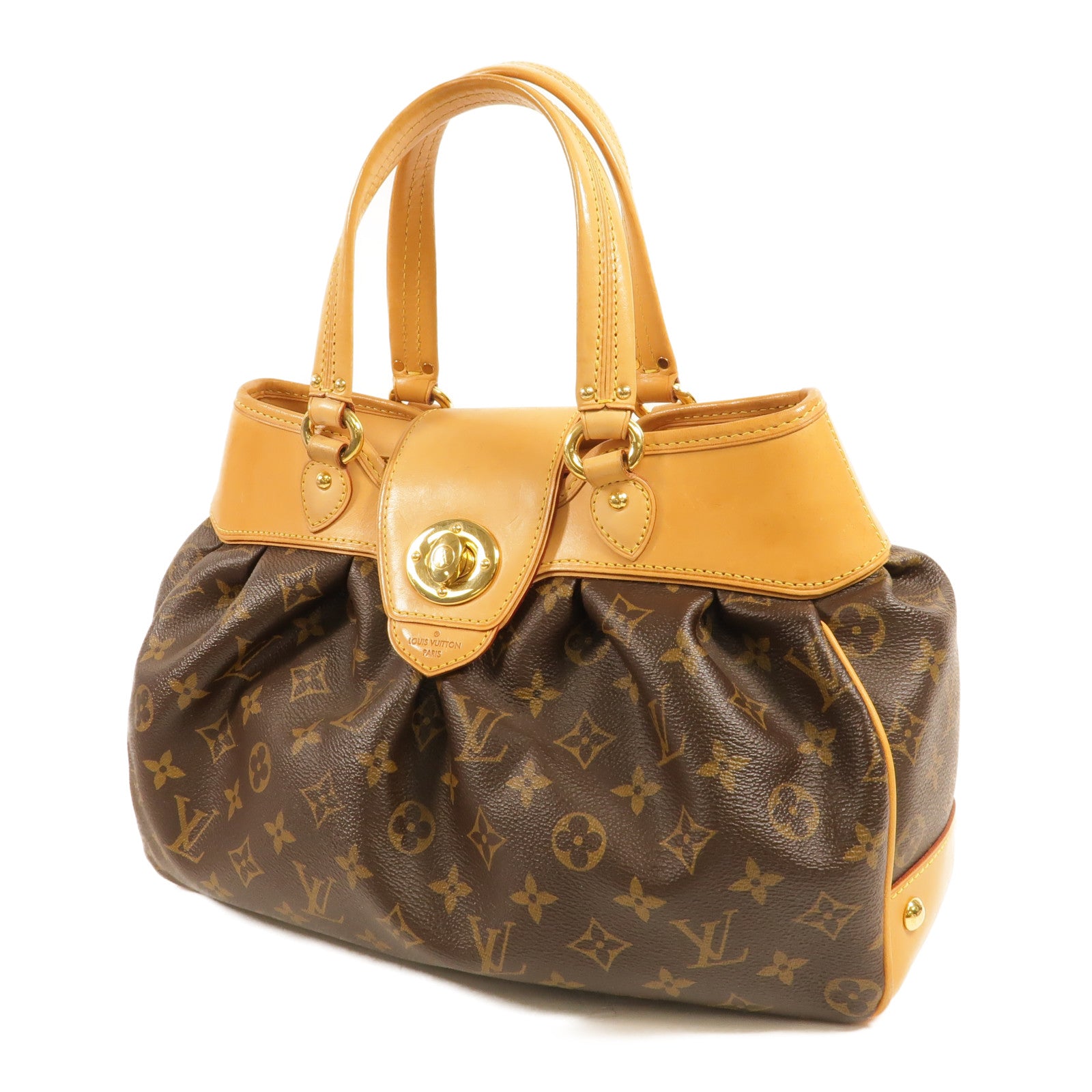 LOUIS VUITTON Monogram Boeshi MM手挽袋
