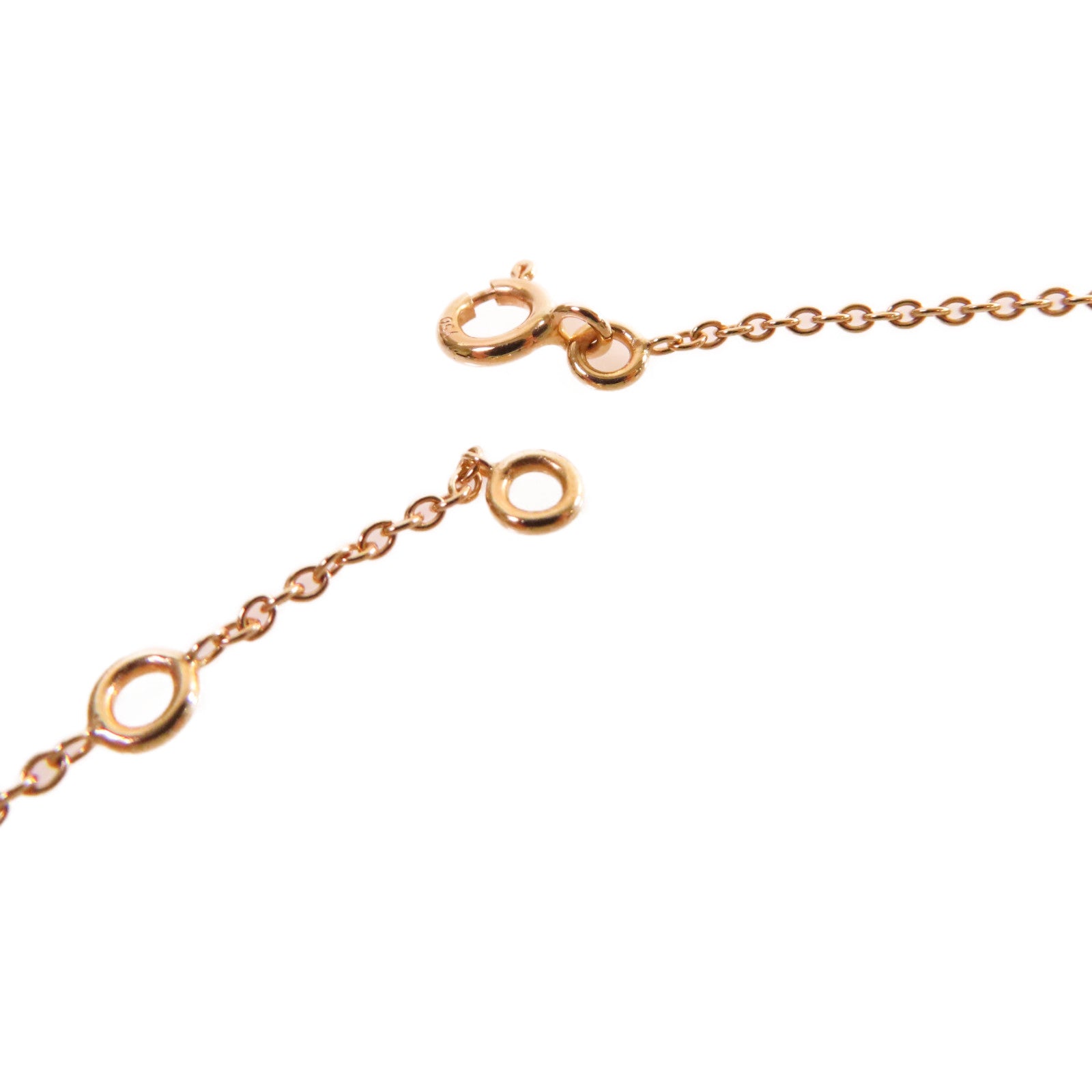 HERMES 18K玫瑰金Farandole Pendant Necklace項鏈