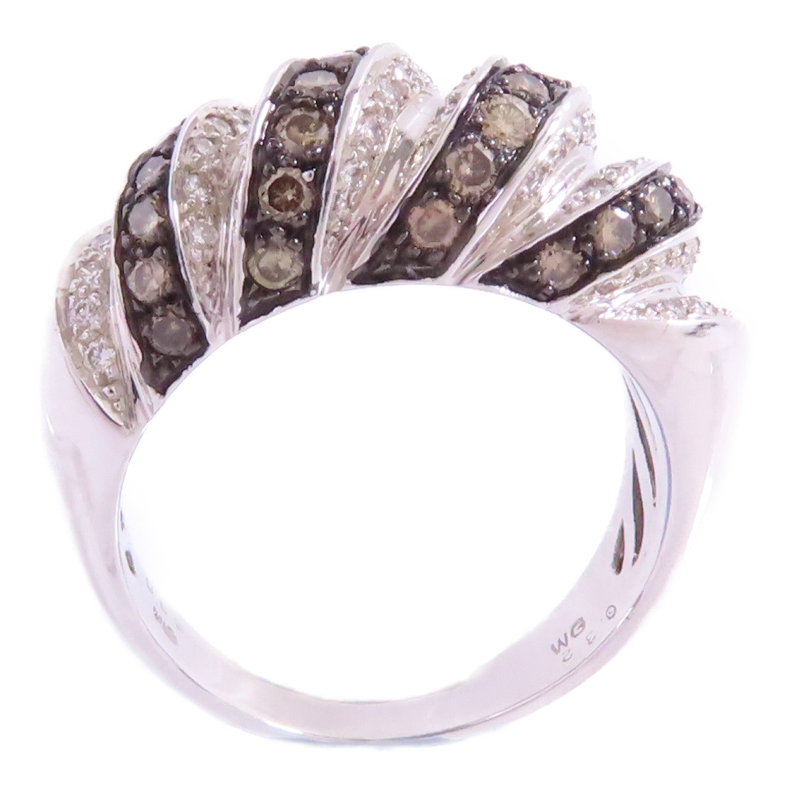 JEWELRY 【激減優惠】18K白金/鑽石Diamond Ring戒指US#6.25