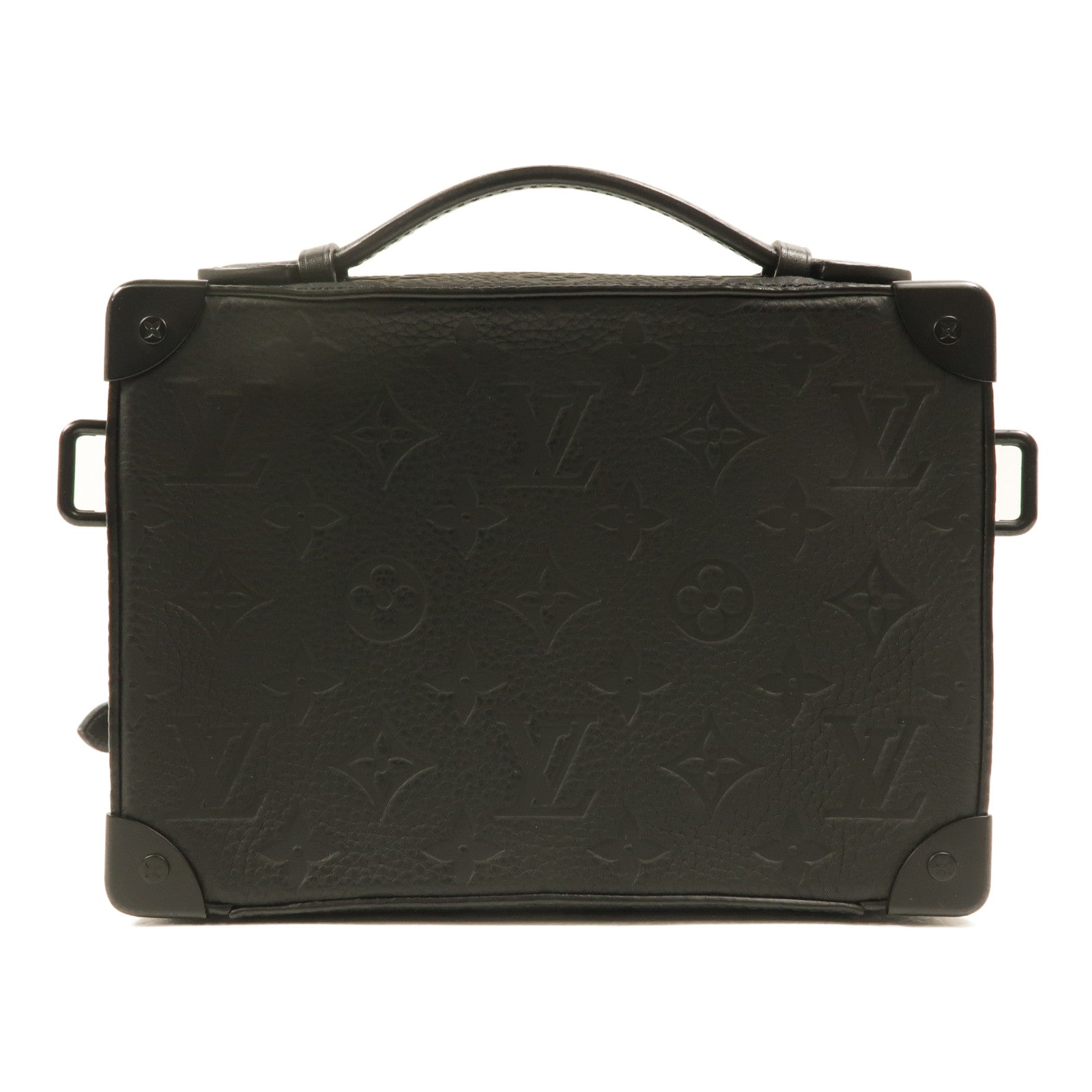 LOUIS VUITTON Monogram Taurillon Handle Soft Trunk手挽肩背兩用袋
