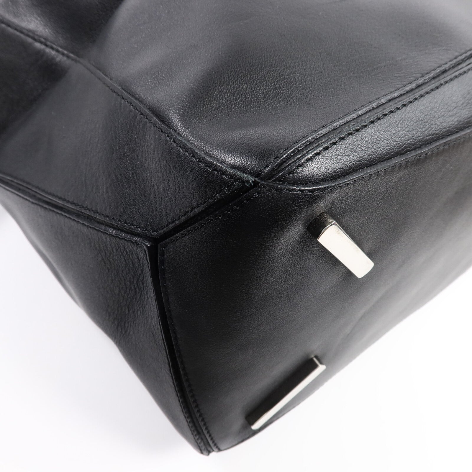 LOEWE 牛皮皮革Large Puzzle Edge Bag手挽肩背兩用袋