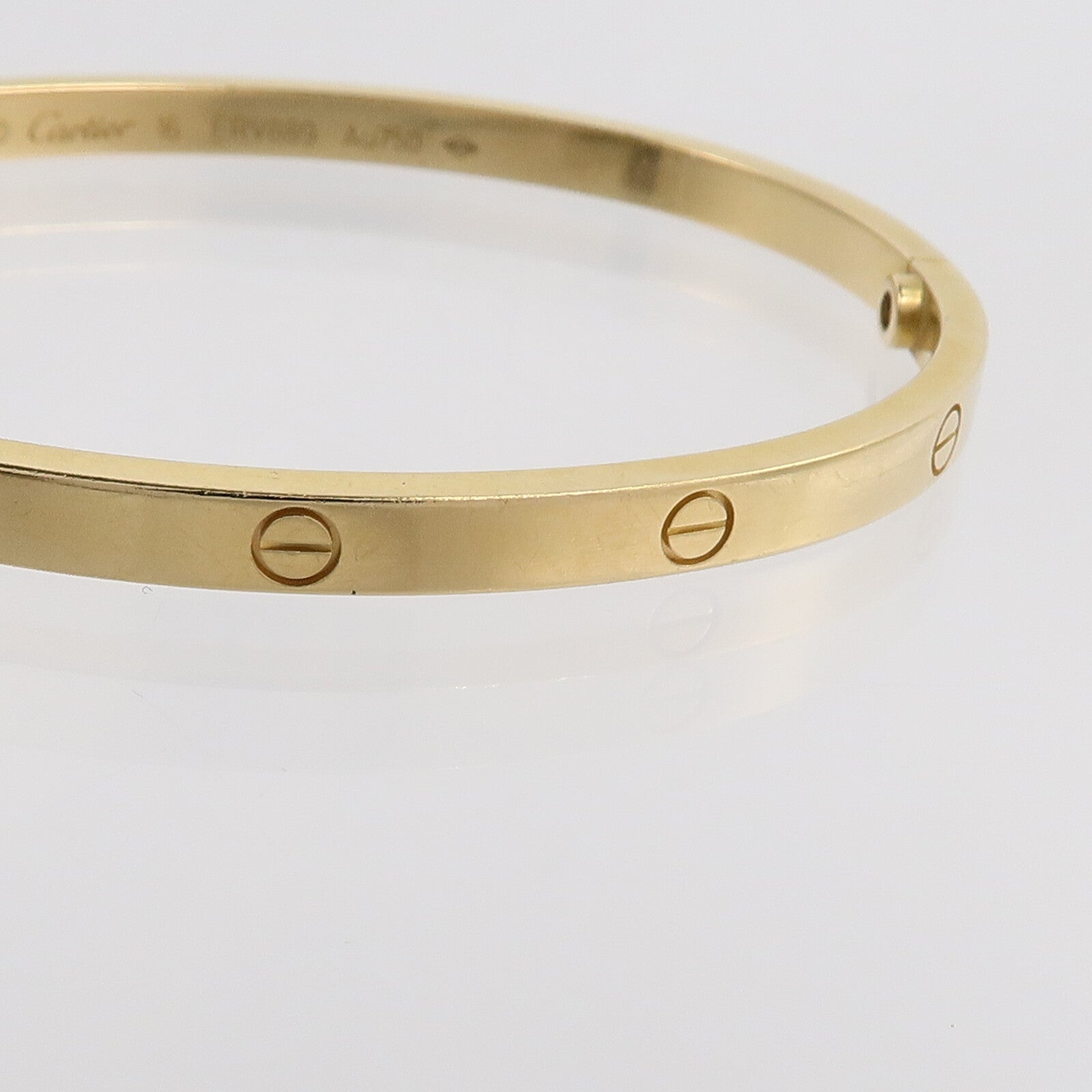CARTIER 18K玫瑰金Love Bracelet手鐲