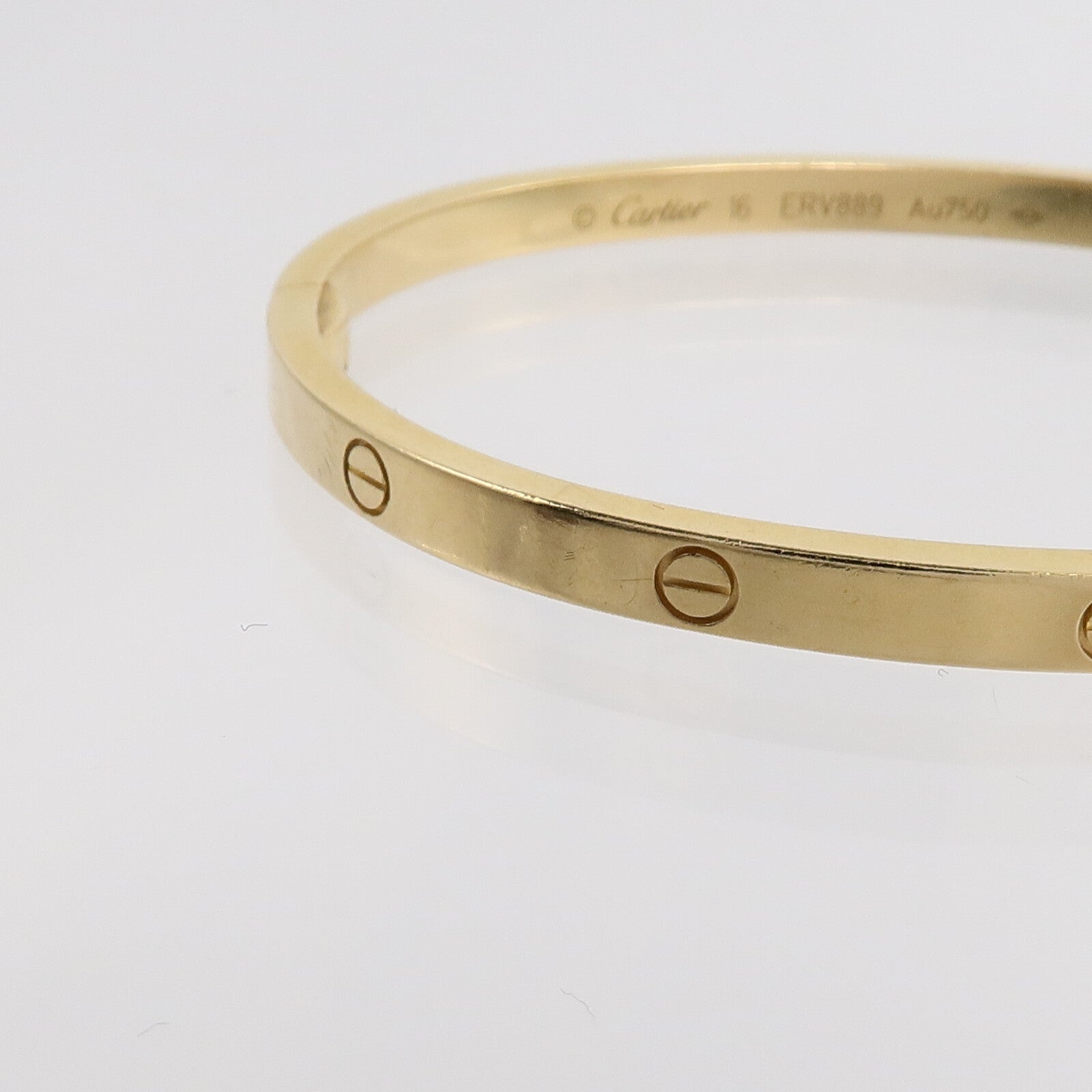 CARTIER 18K玫瑰金Love Bracelet手鐲