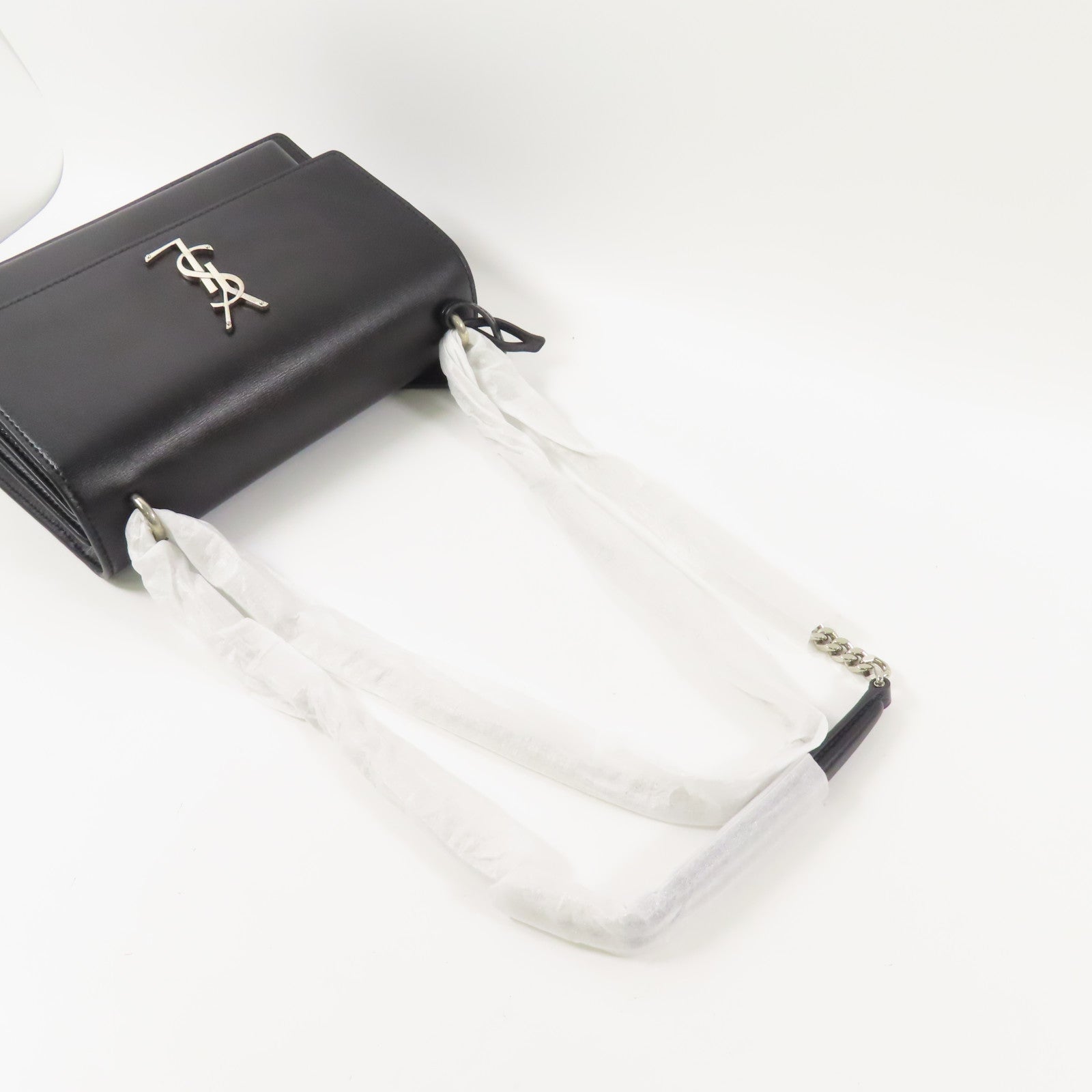 SAINT LAURENT 牛皮皮革Sunset Medium鏈帶肩背袋