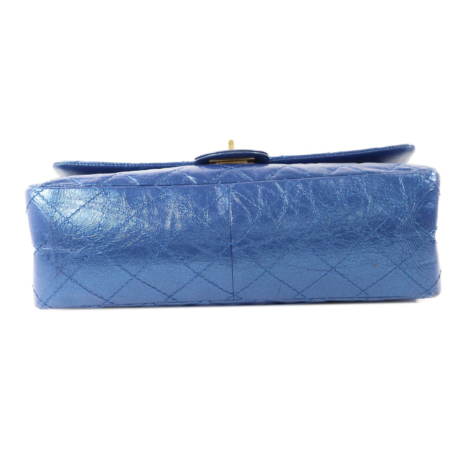 CHANEL 牛皮皮革2.55 Large Reissue金扣鏈帶肩背袋