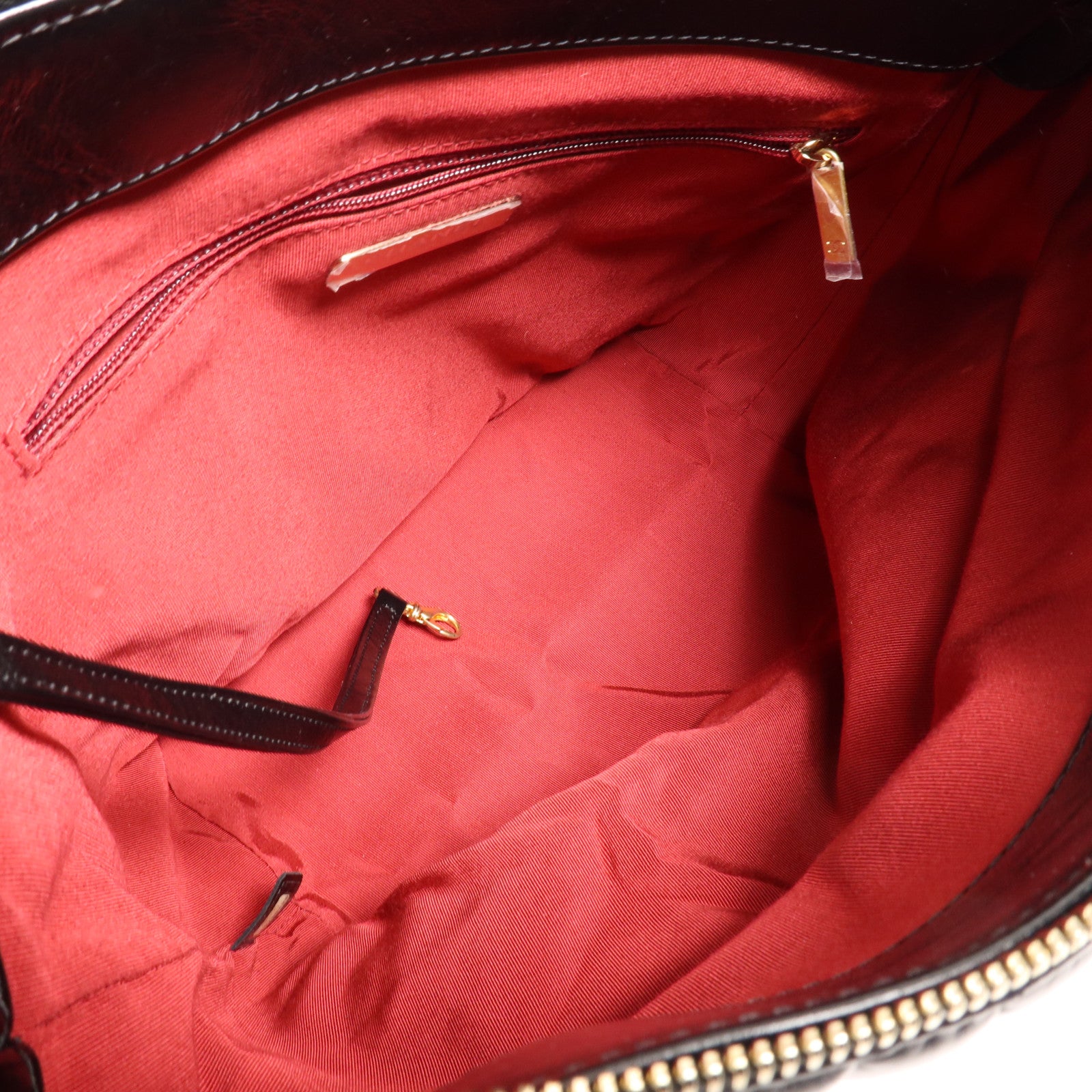 CHANEL 牛皮皮革Shoulder Bag金扣手挽肩背兩用袋