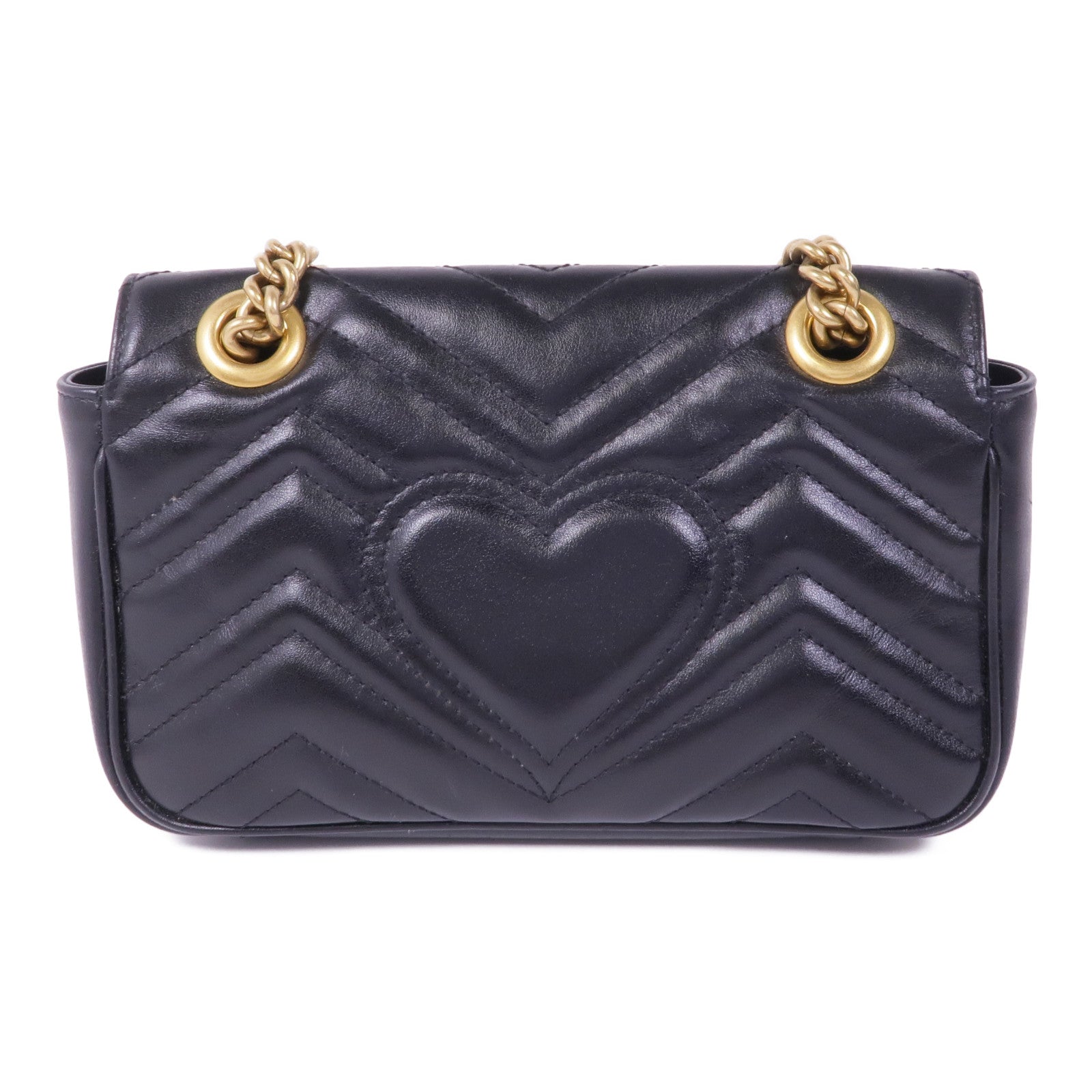 GUCCI 塗層帆布GG Supreme Interlocking金扣肩背袋