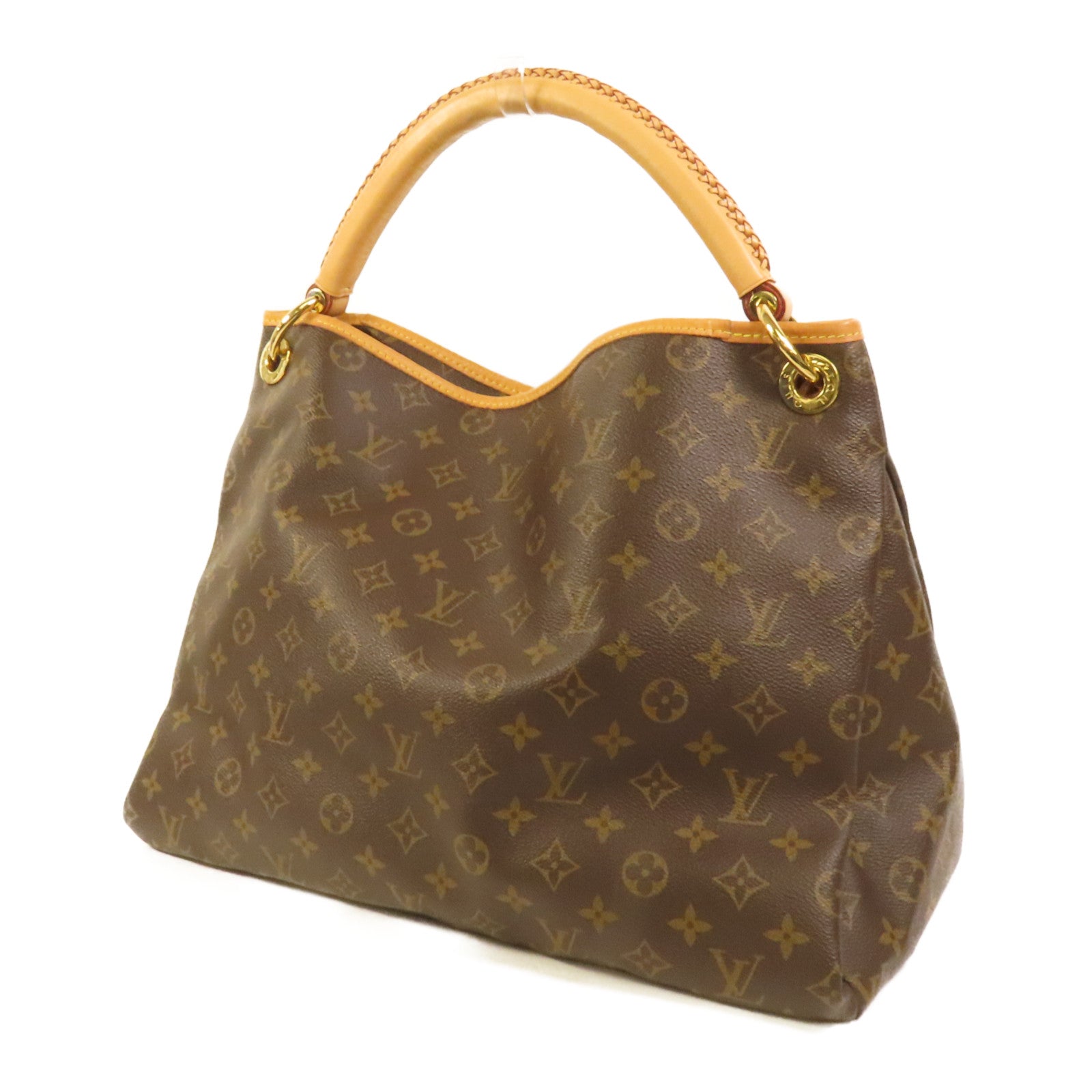 LOUIS VUITTON Monogram Artsy MM金扣肩背袋