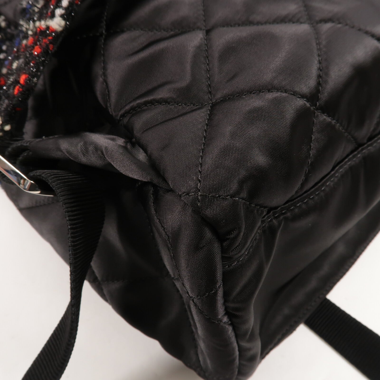 CHANEL 尼龍/Tweed Backpack背包