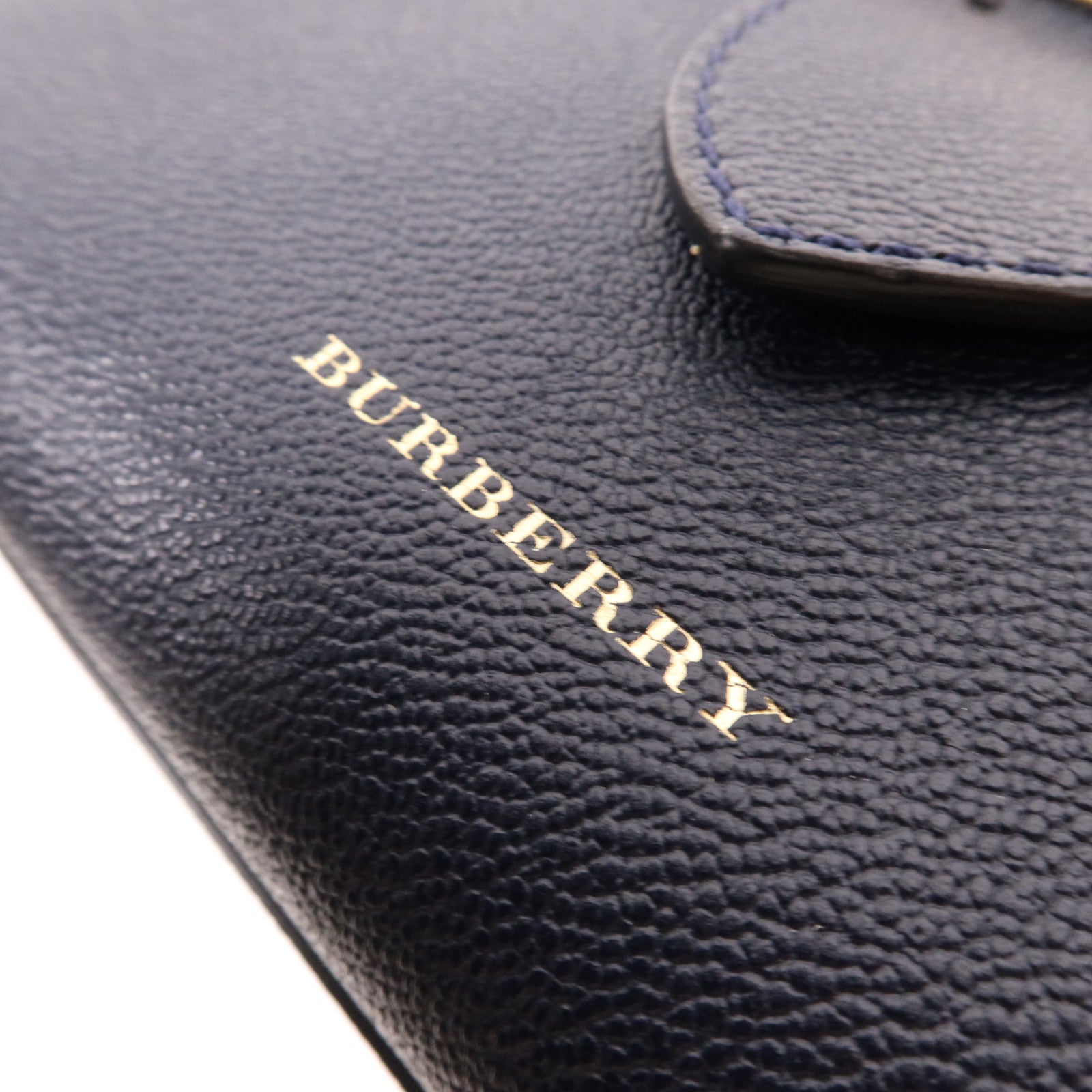 BURBERRY 牛皮皮革2Way Shoulder金扣手挽肩背兩用袋