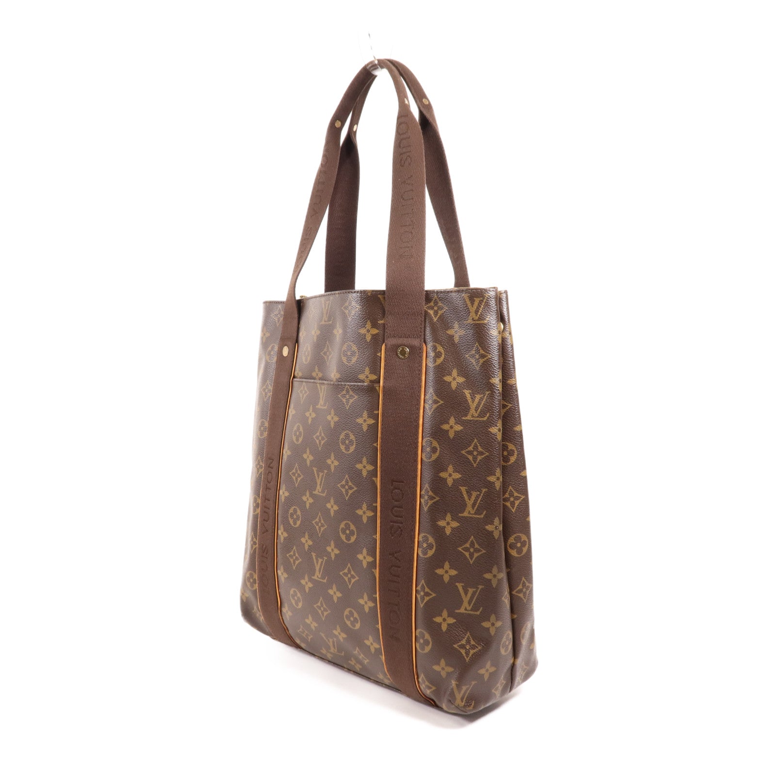 LOUIS VUITTON Monogram Cabas Beaubourg金扣肩背袋