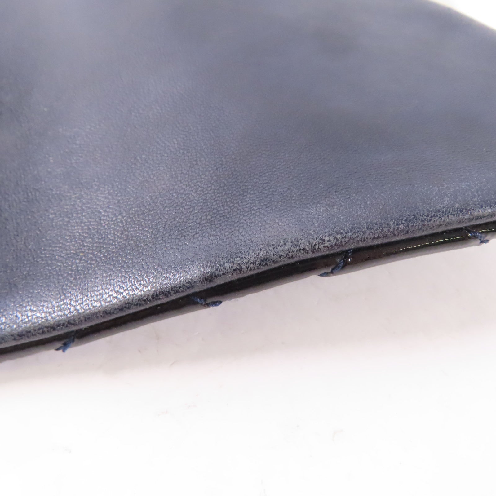 CHANEL 漆皮皮革Chain Shoulder Bag銀扣鏈帶肩背袋黑色