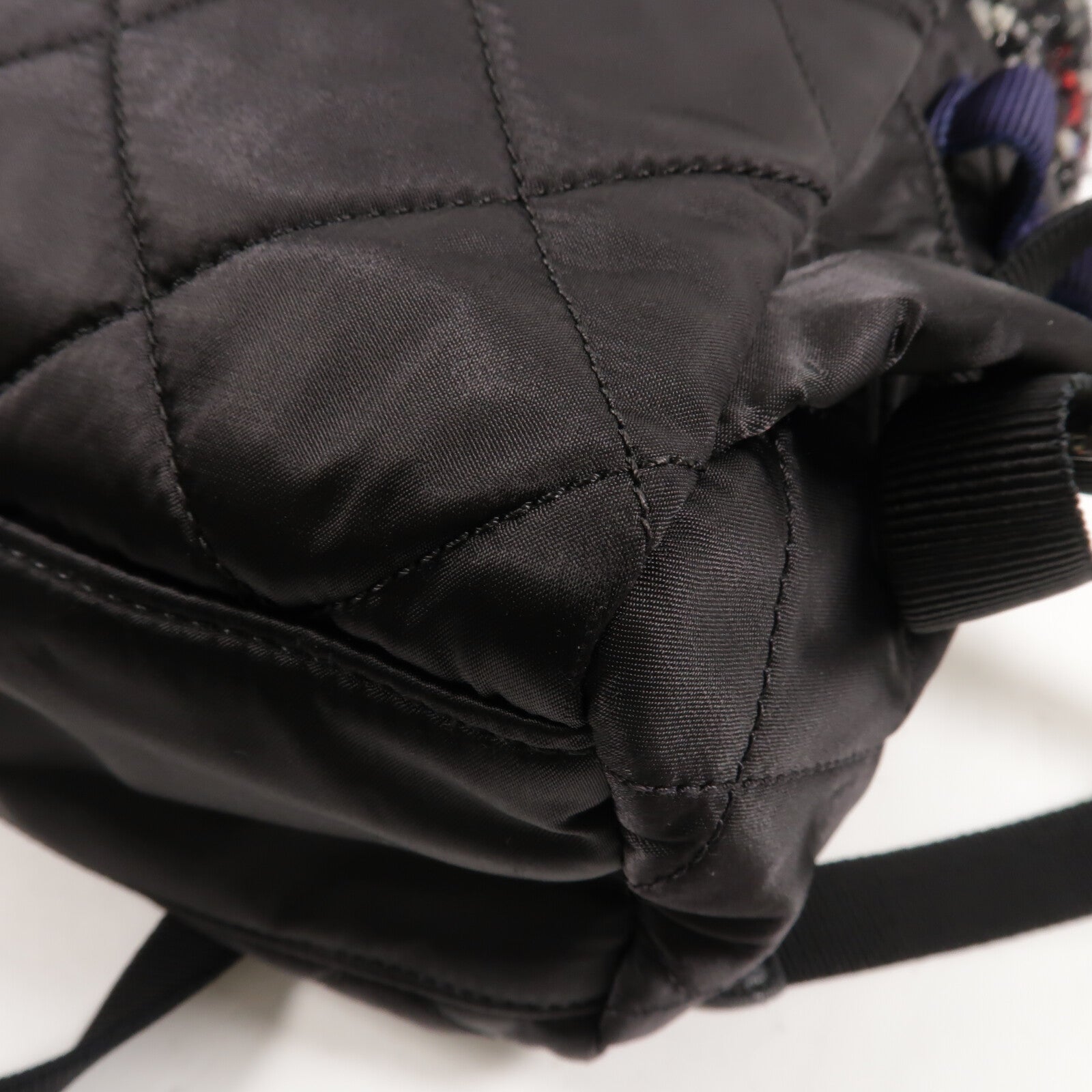 CHANEL 尼龍/Tweed Backpack背包