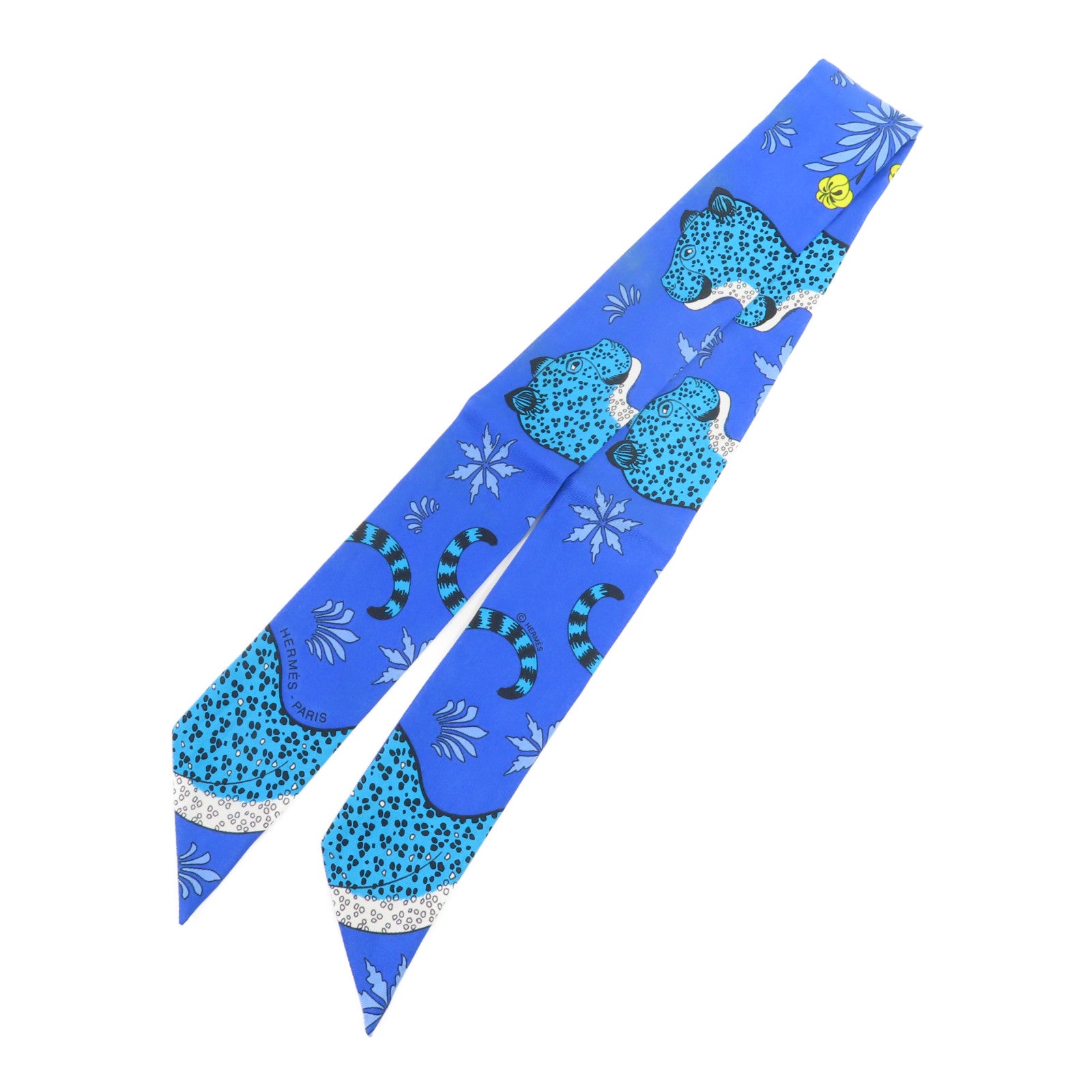 HERMES 絲質Twilly絲巾