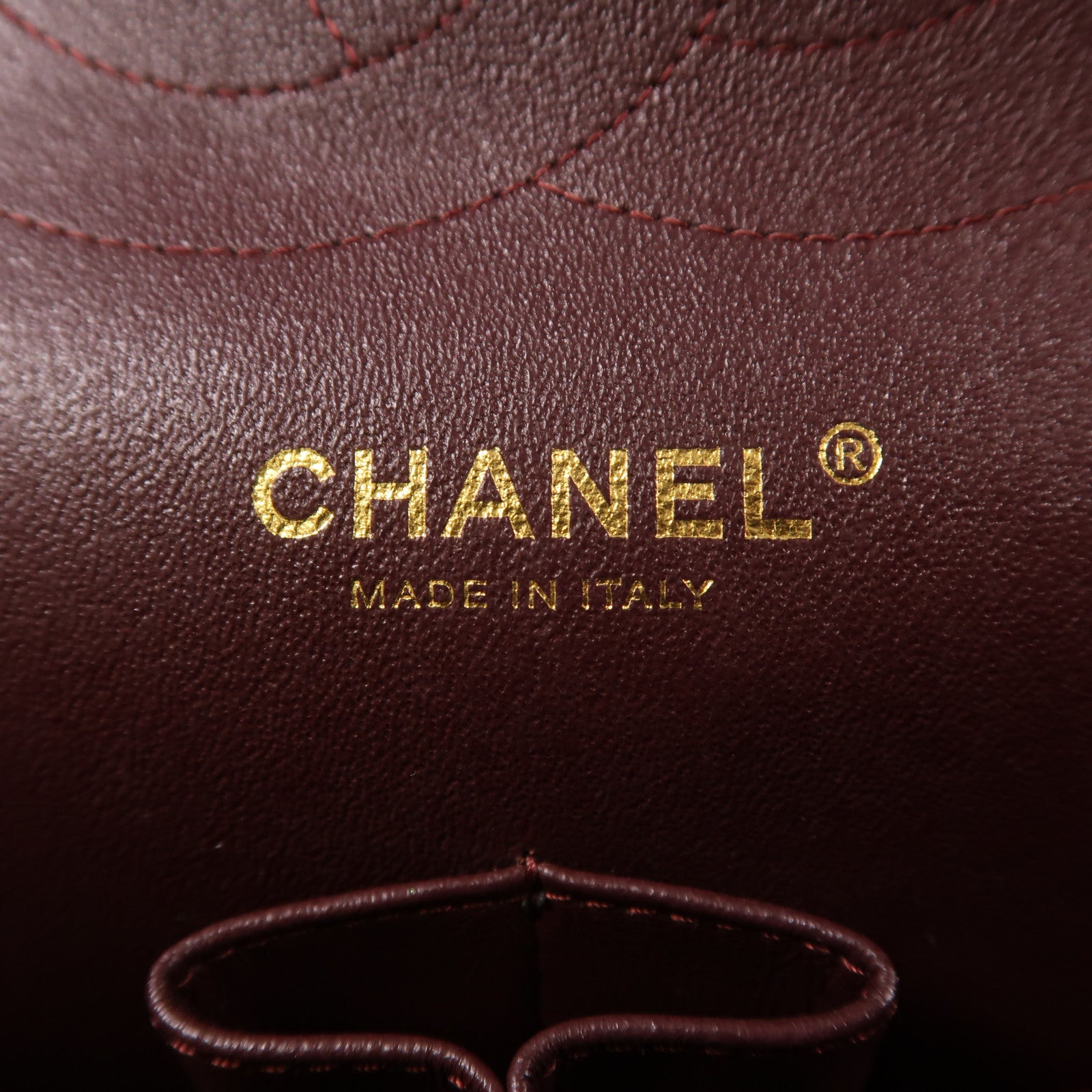 CHANEL 牛皮皮革Large Classic金扣鏈帶肩背袋