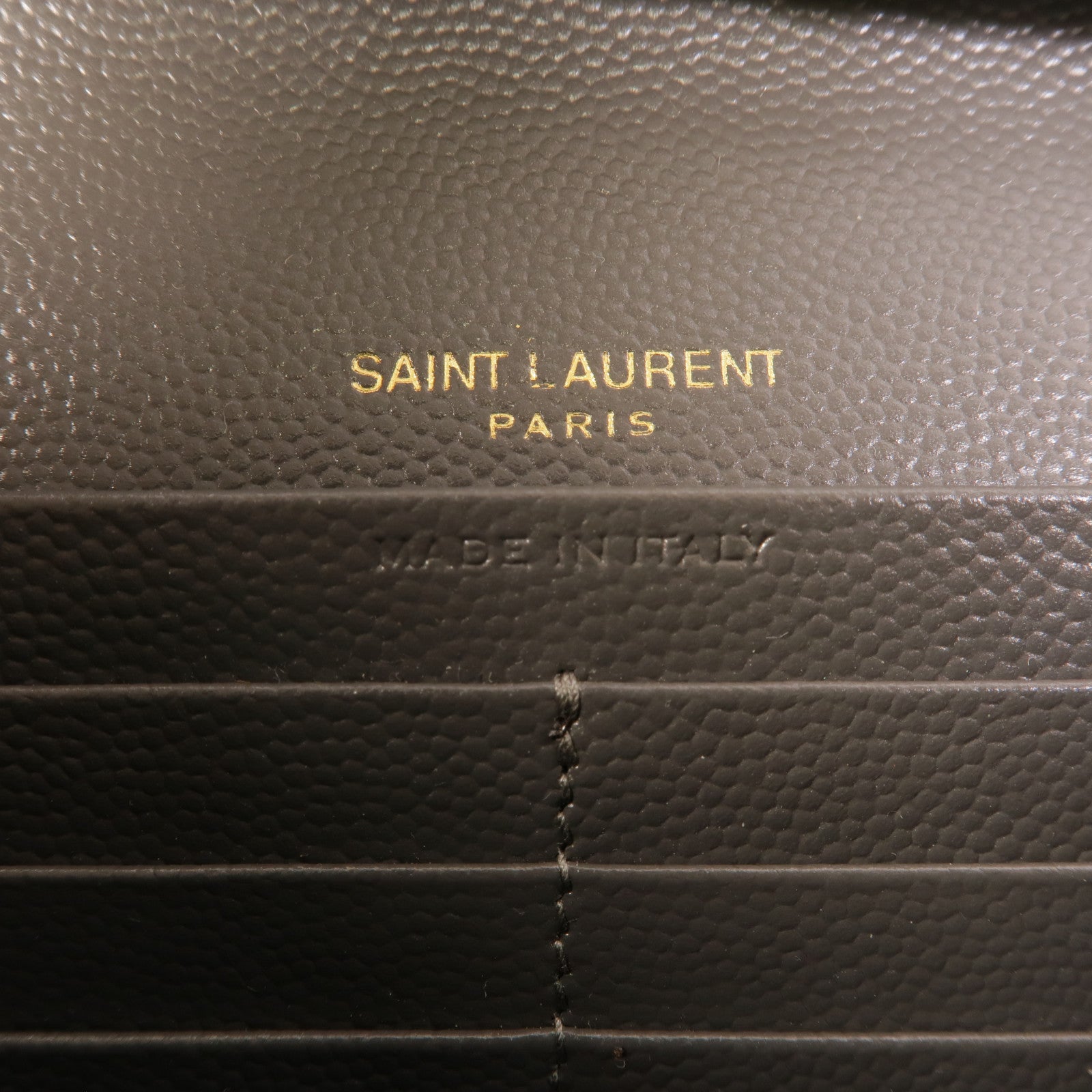 SAINT LAURENT 牛皮皮革Cassandre Envelope肩背袋