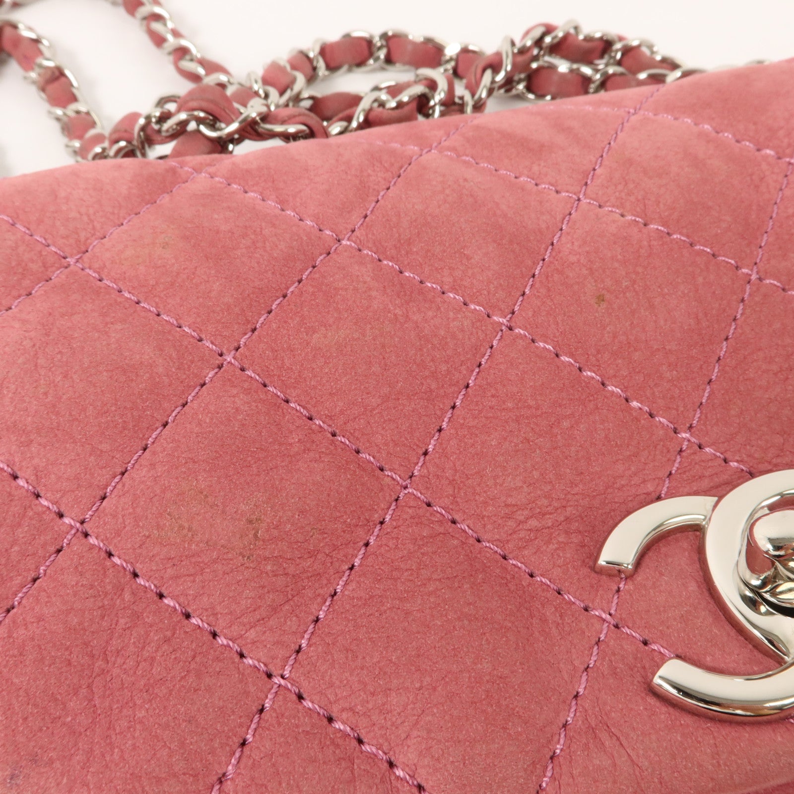 CHANEL 牛皮皮革Chain Shoulder Bag鏈帶肩背袋