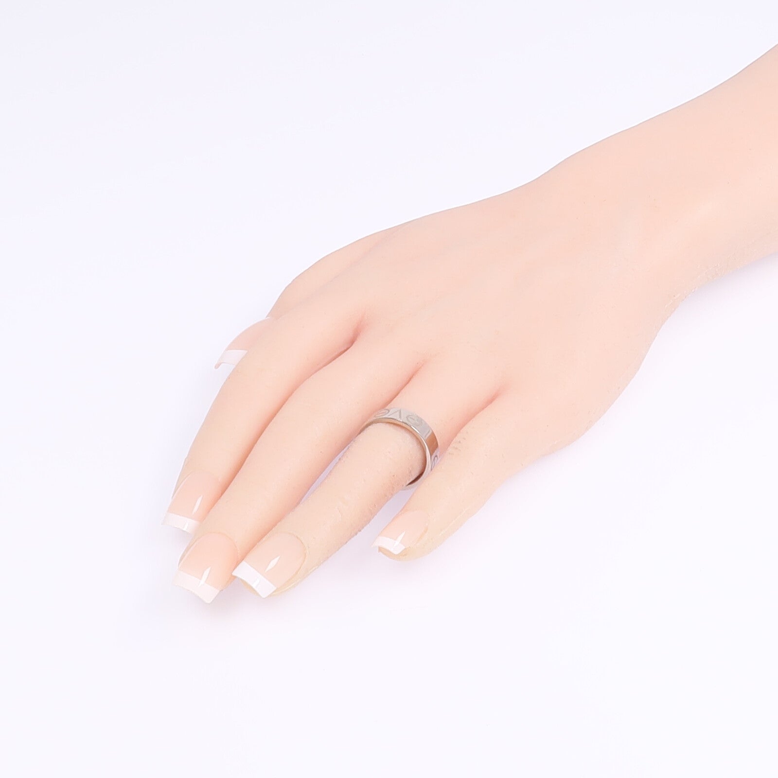 CARTIER 18K白金Ring戒指Cartier#53/US#6.25