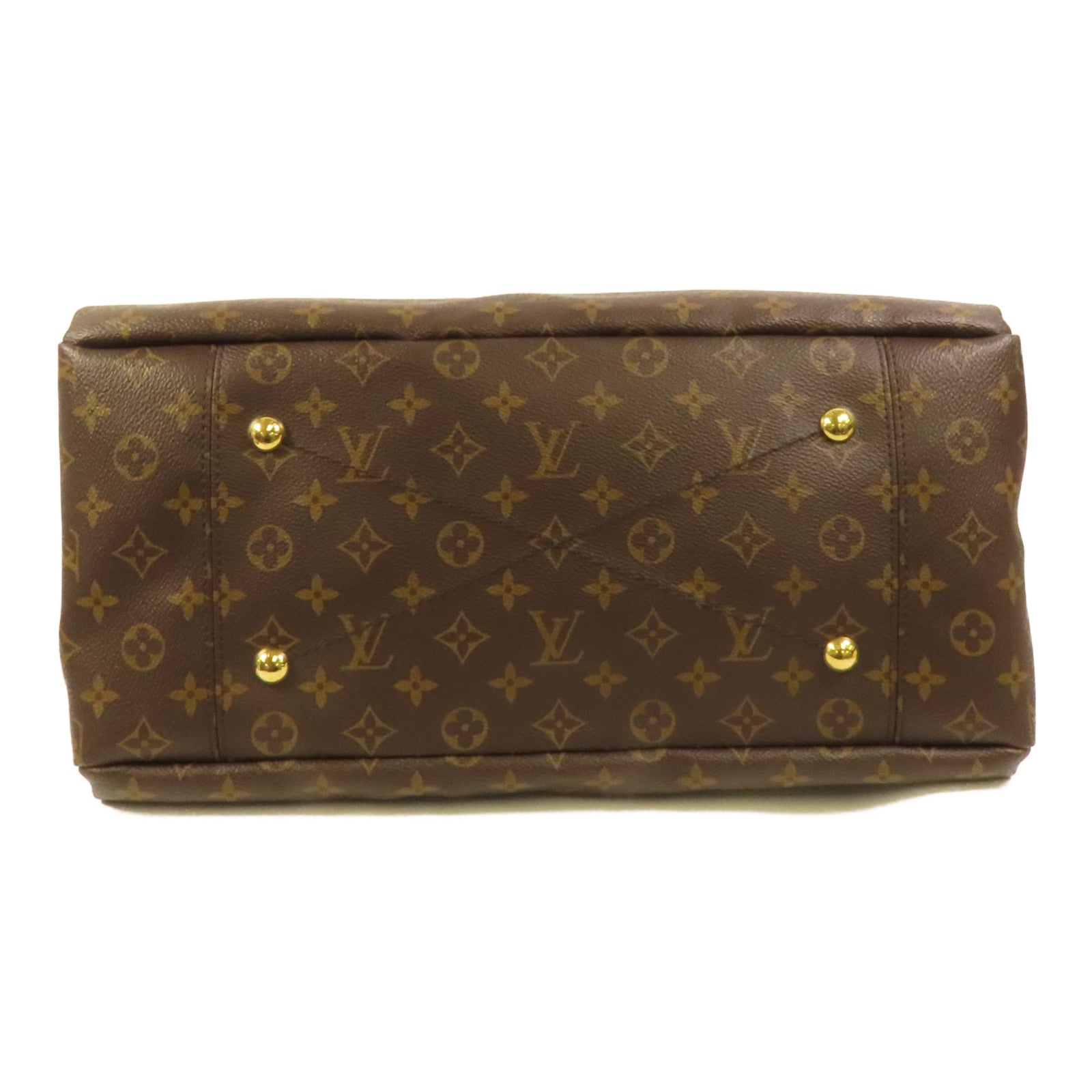 LOUIS VUITTON Monogram Artsy MM金扣肩背袋