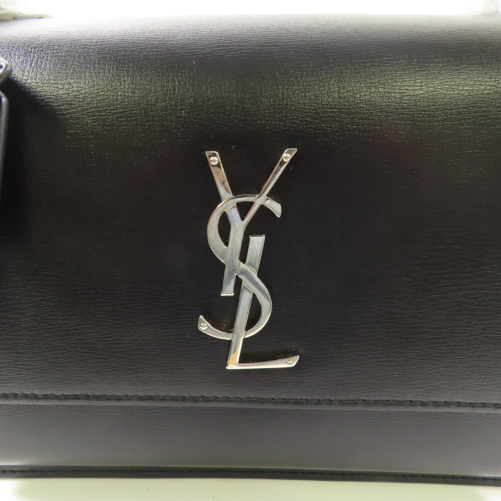 SAINT LAURENT 牛皮皮革Sunset Medium鏈帶肩背袋