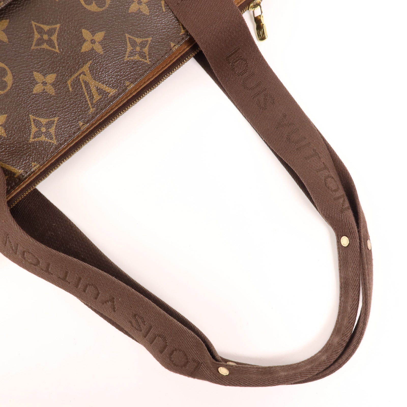 LOUIS VUITTON Monogram Cabas Beaubourg金扣肩背袋